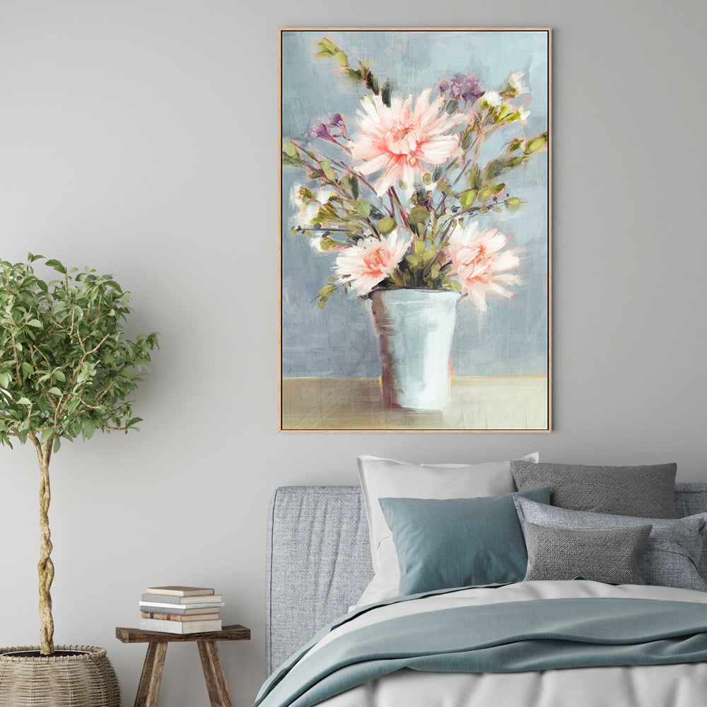 wall-art-print-canvas-poster-framed-Spring Florals, Style A , By Nina Blue-7