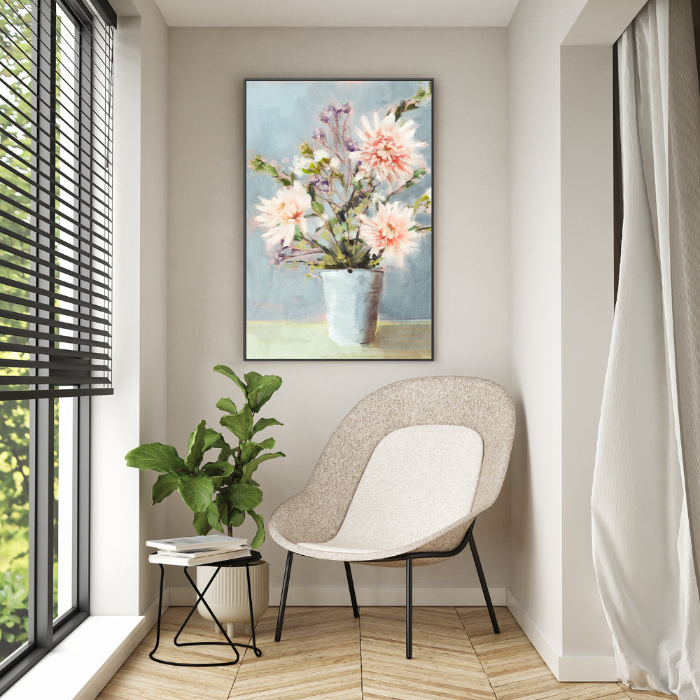 wall-art-print-canvas-poster-framed-Spring Florals, Style B , By Nina Blue-2