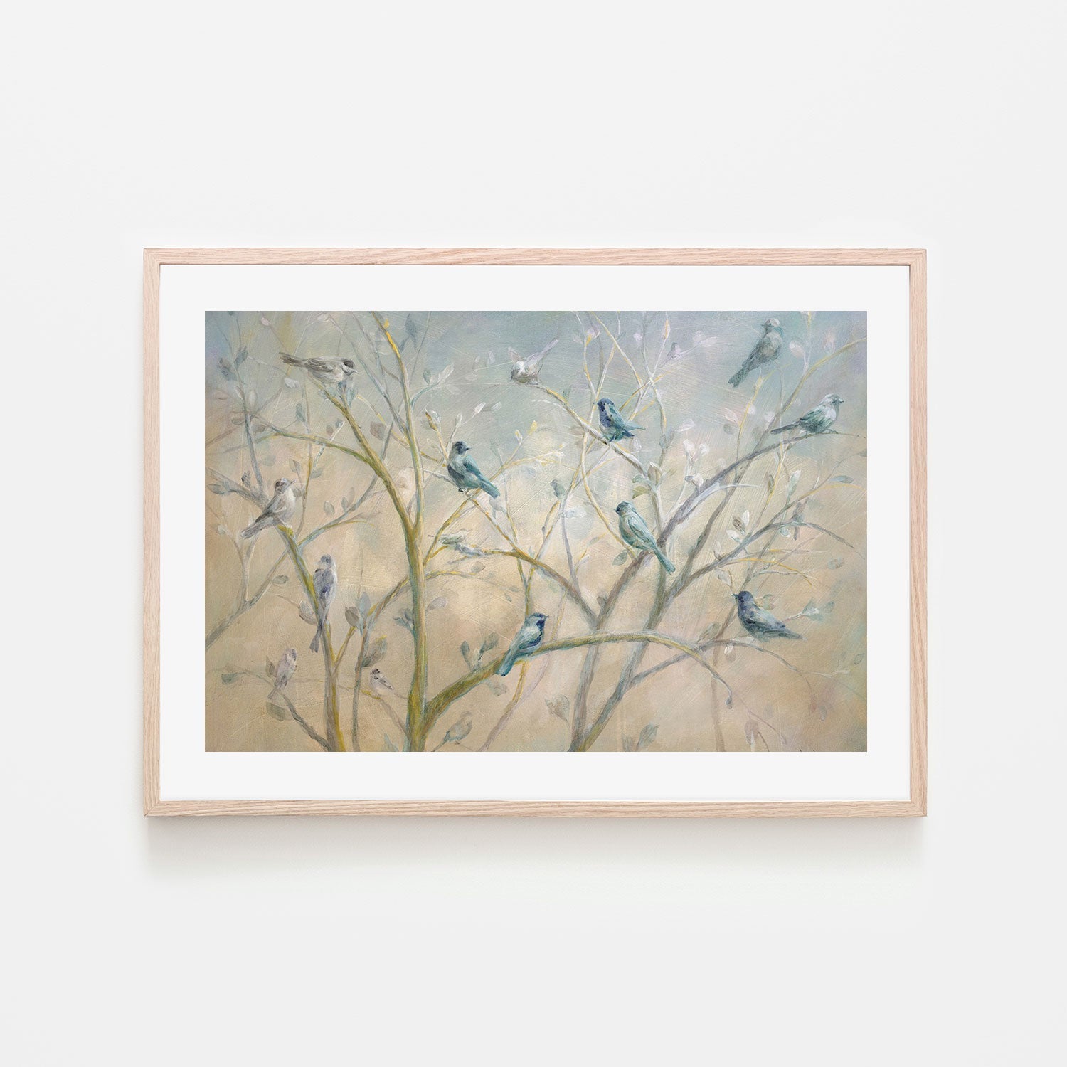 wall-art-print-canvas-poster-framed-Spring Gathering-by-Danhui Nai-Gioia Wall Art