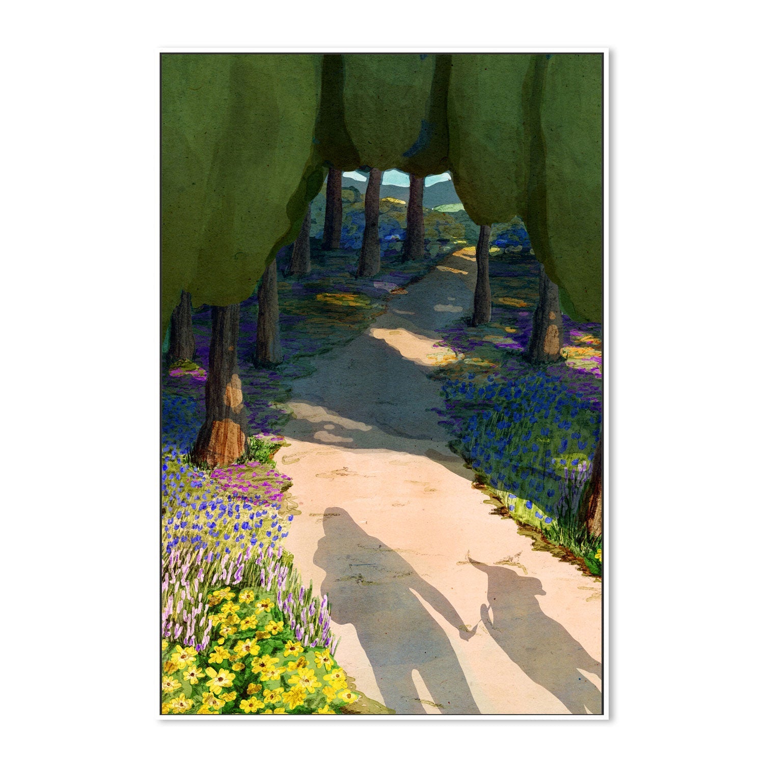 wall-art-print-canvas-poster-framed-Spring Has Sprung , By Eva Halfers-5