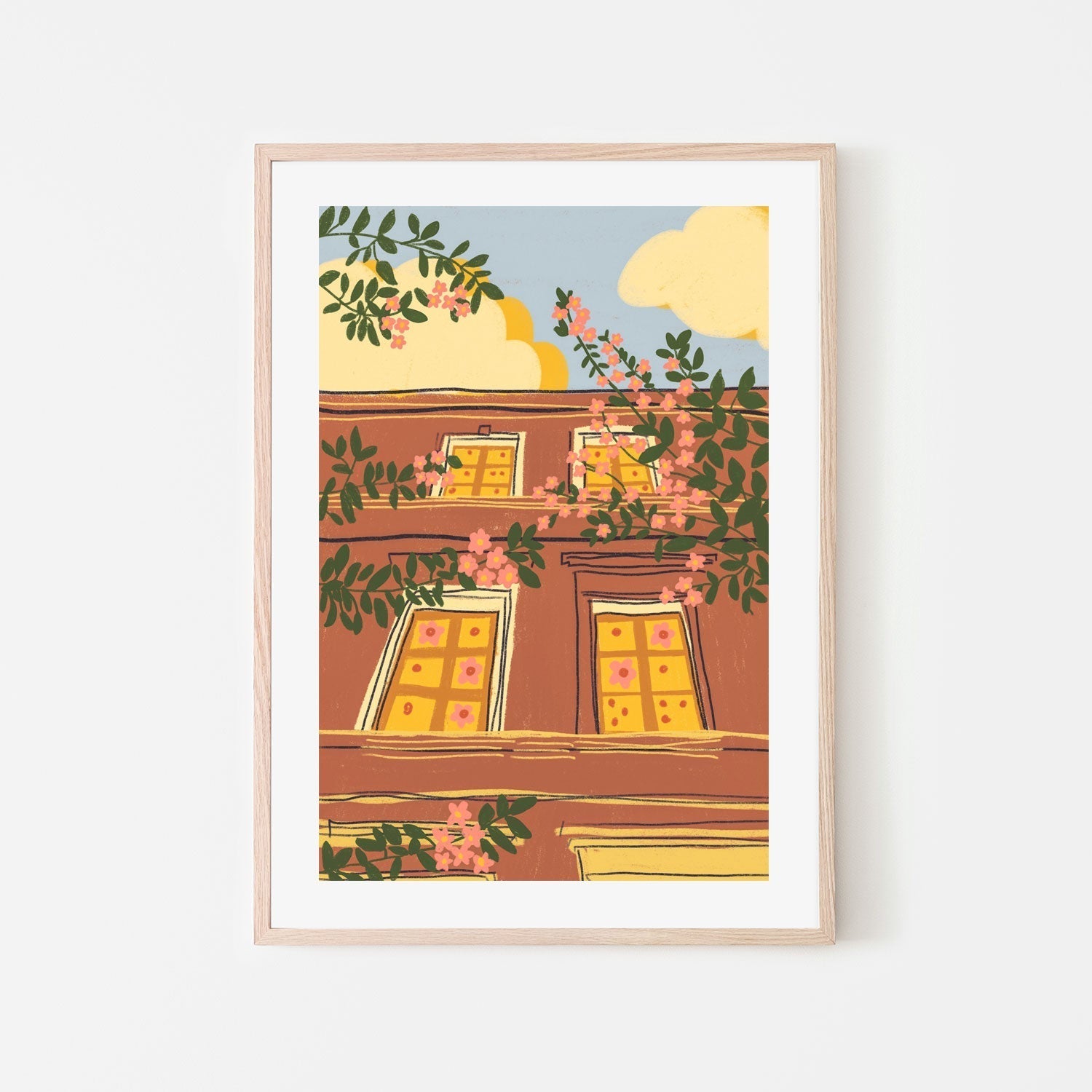 wall-art-print-canvas-poster-framed-Spring House , By Gigi Rosado-GIOIA-WALL-ART