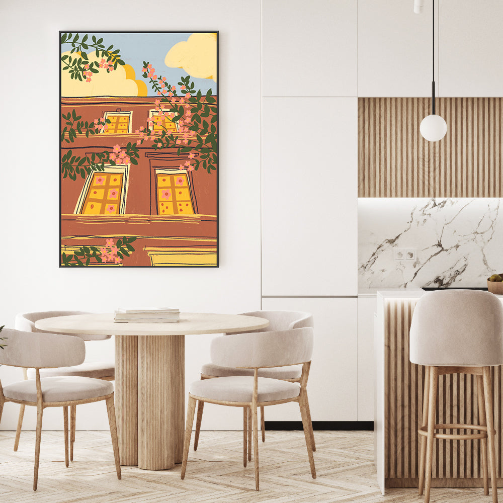 wall-art-print-canvas-poster-framed-Spring House , By Gigi Rosado-GIOIA-WALL-ART