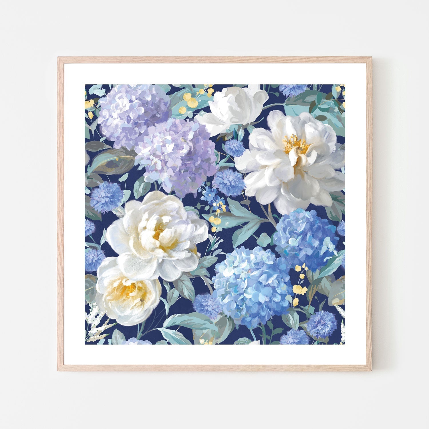 wall-art-print-canvas-poster-framed-Spring Morning Blooms , By Danhui Nai-6