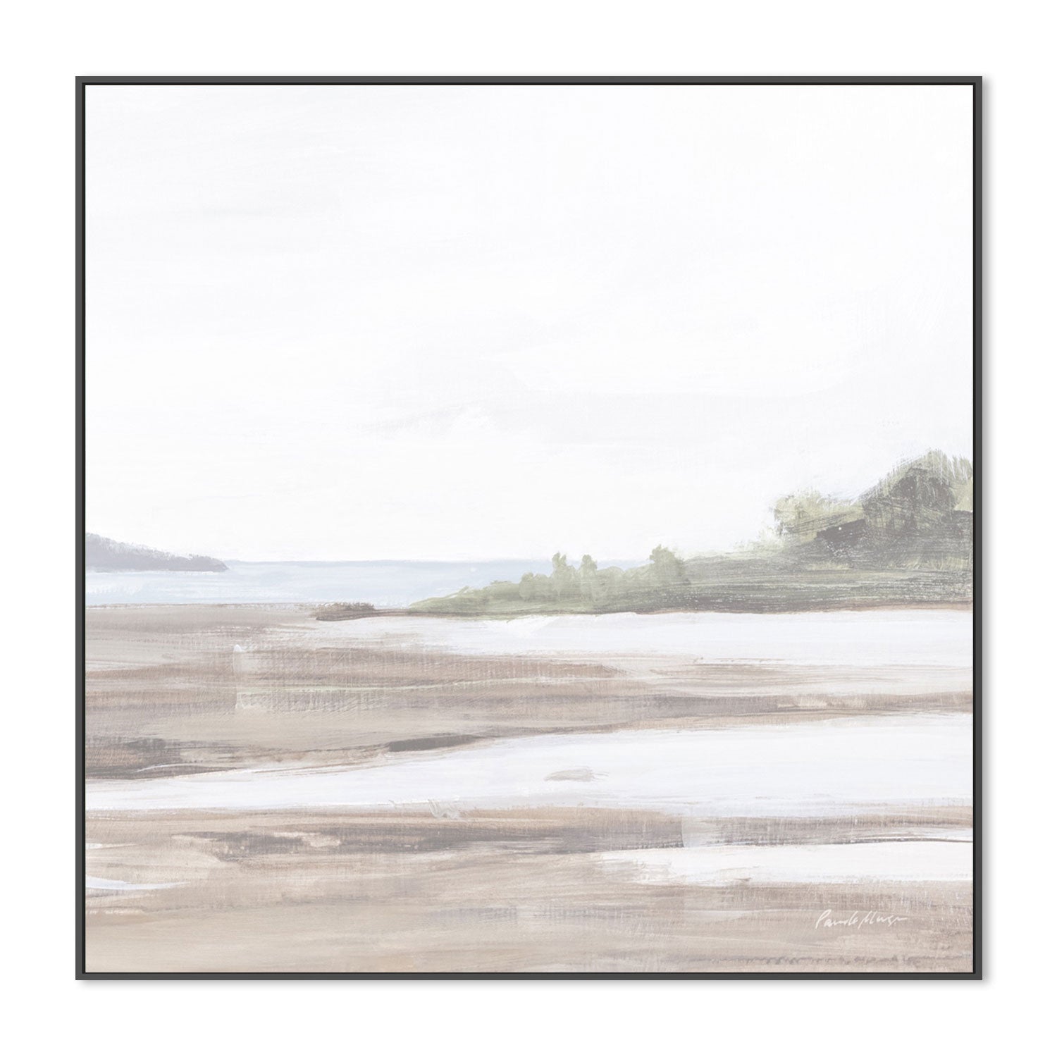 wall-art-print-canvas-poster-framed-Spring Tide Neutral-by-Pamela Munger-Gioia Wall Art