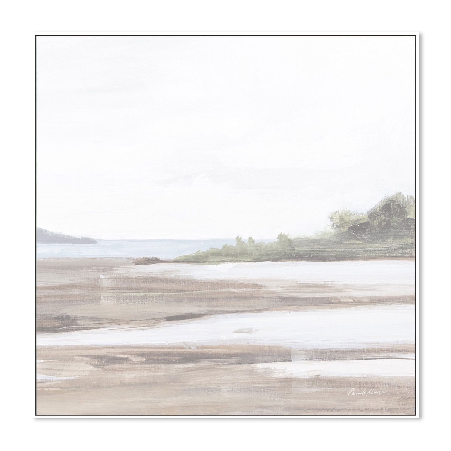 wall-art-print-canvas-poster-framed-Spring Tide Neutral-by-Pamela Munger-Gioia Wall Art