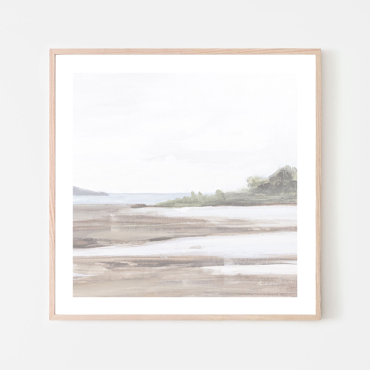 wall-art-print-canvas-poster-framed-Spring Tide Neutral-by-Pamela Munger-Gioia Wall Art