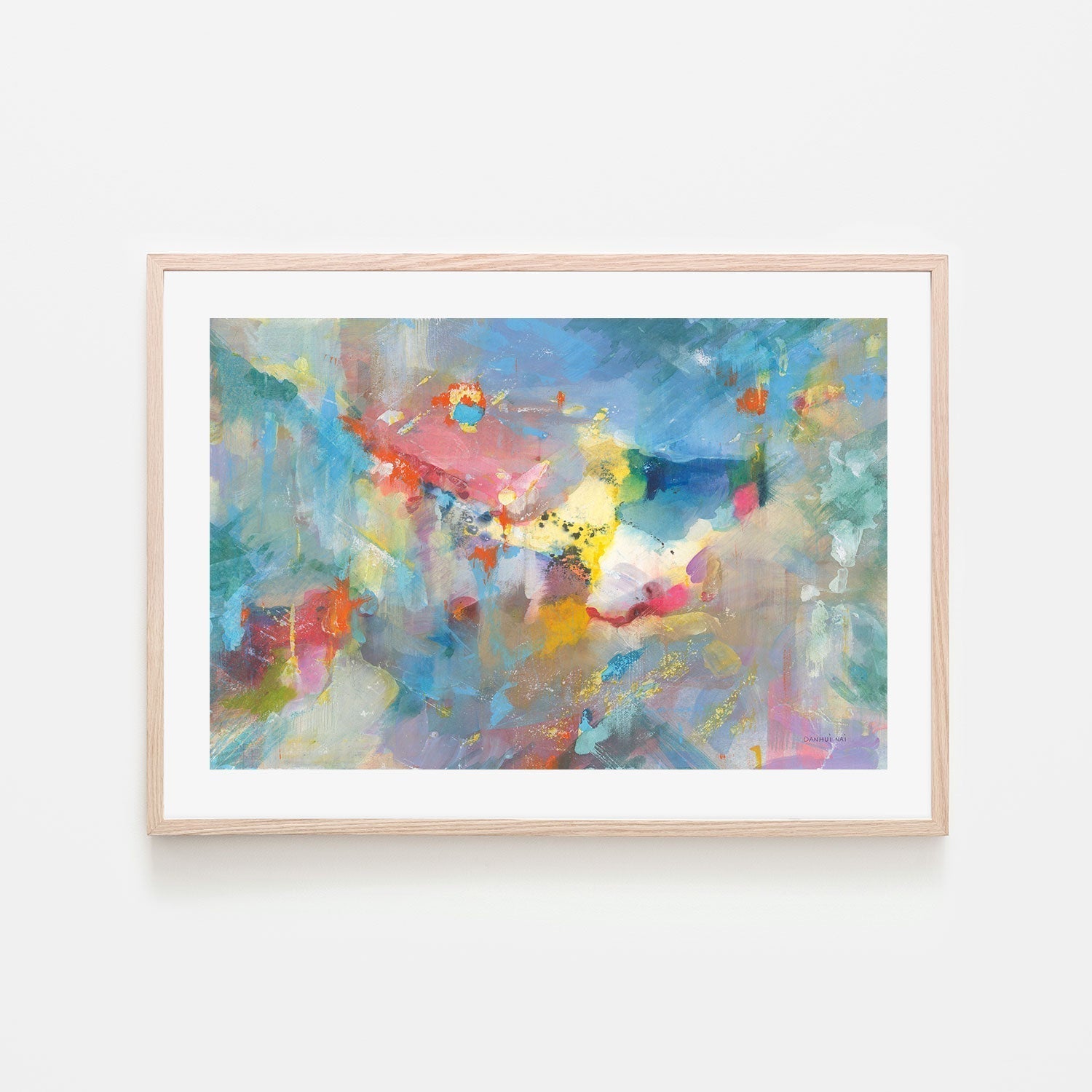 wall-art-print-canvas-poster-framed-Stained Concrete , By Danhui Nai-GIOIA-WALL-ART