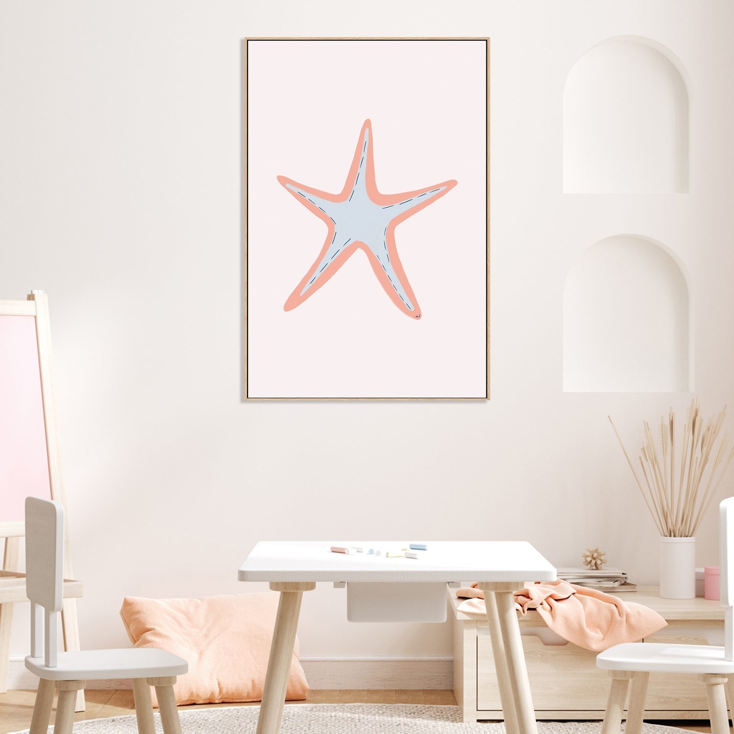 wall-art-print-canvas-poster-framed-Starfish , By Menina Lisboa-2