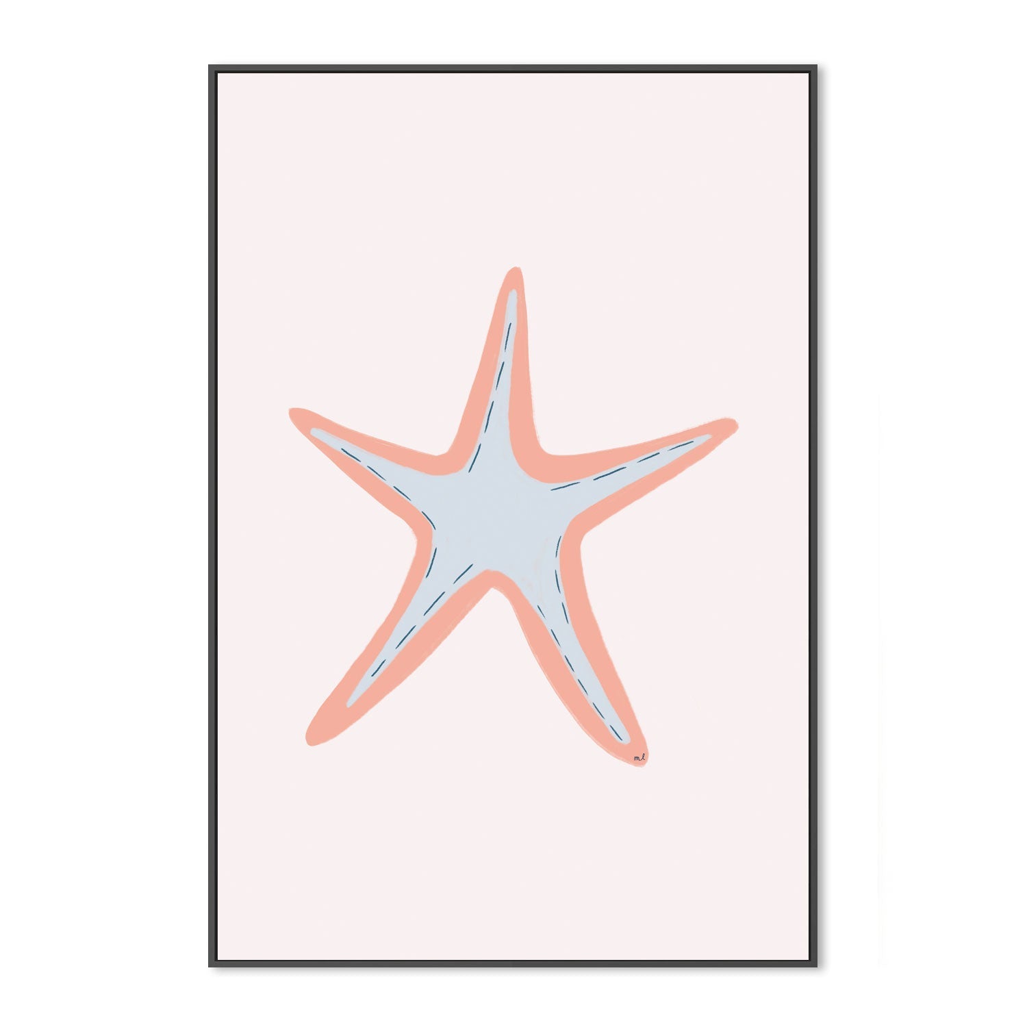 wall-art-print-canvas-poster-framed-Starfish , By Menina Lisboa-3