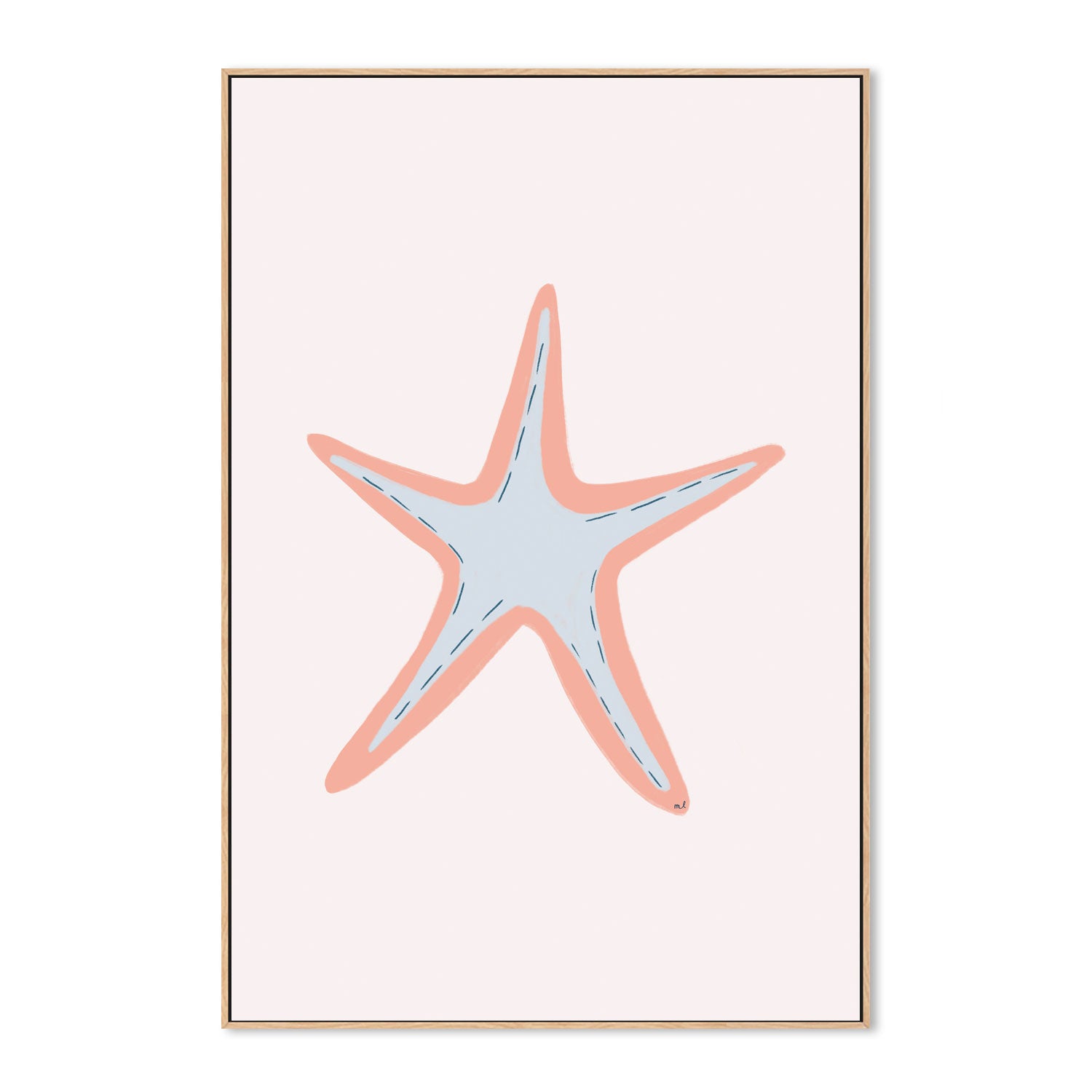 wall-art-print-canvas-poster-framed-Starfish , By Menina Lisboa-4