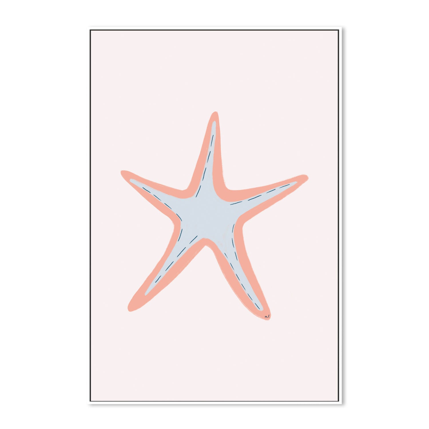 wall-art-print-canvas-poster-framed-Starfish , By Menina Lisboa-5