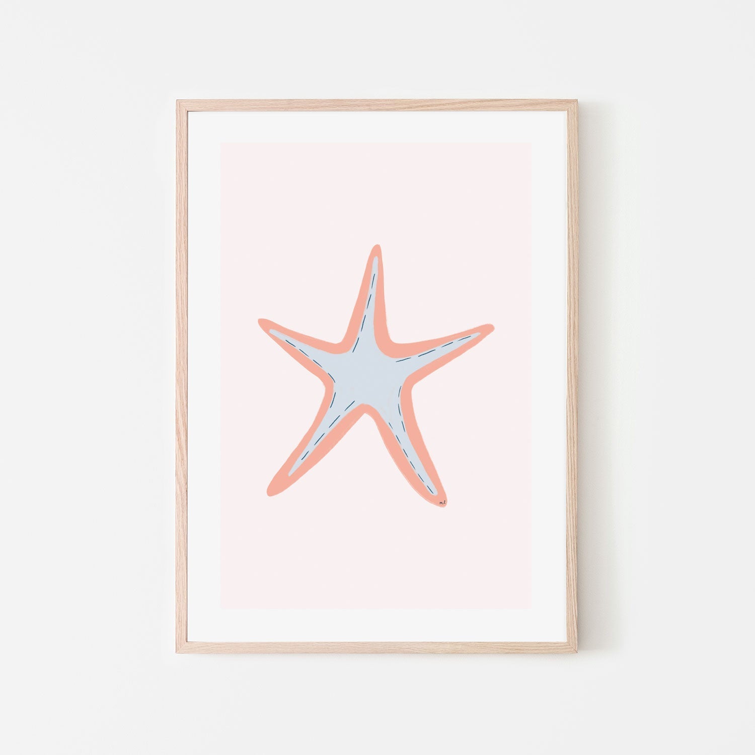 wall-art-print-canvas-poster-framed-Starfish , By Menina Lisboa-6