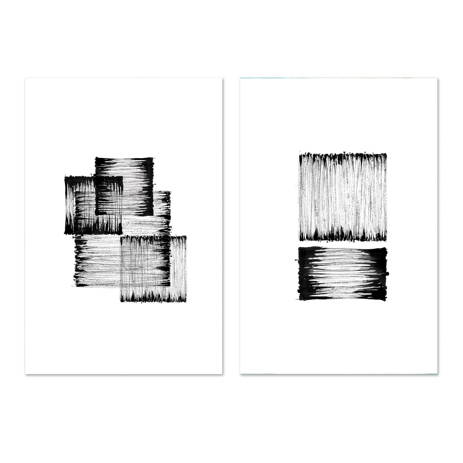 wall-art-print-canvas-poster-framed-Stick Ink, Set Of 2-by-Danushka Abeygoda-Gioia Wall Art