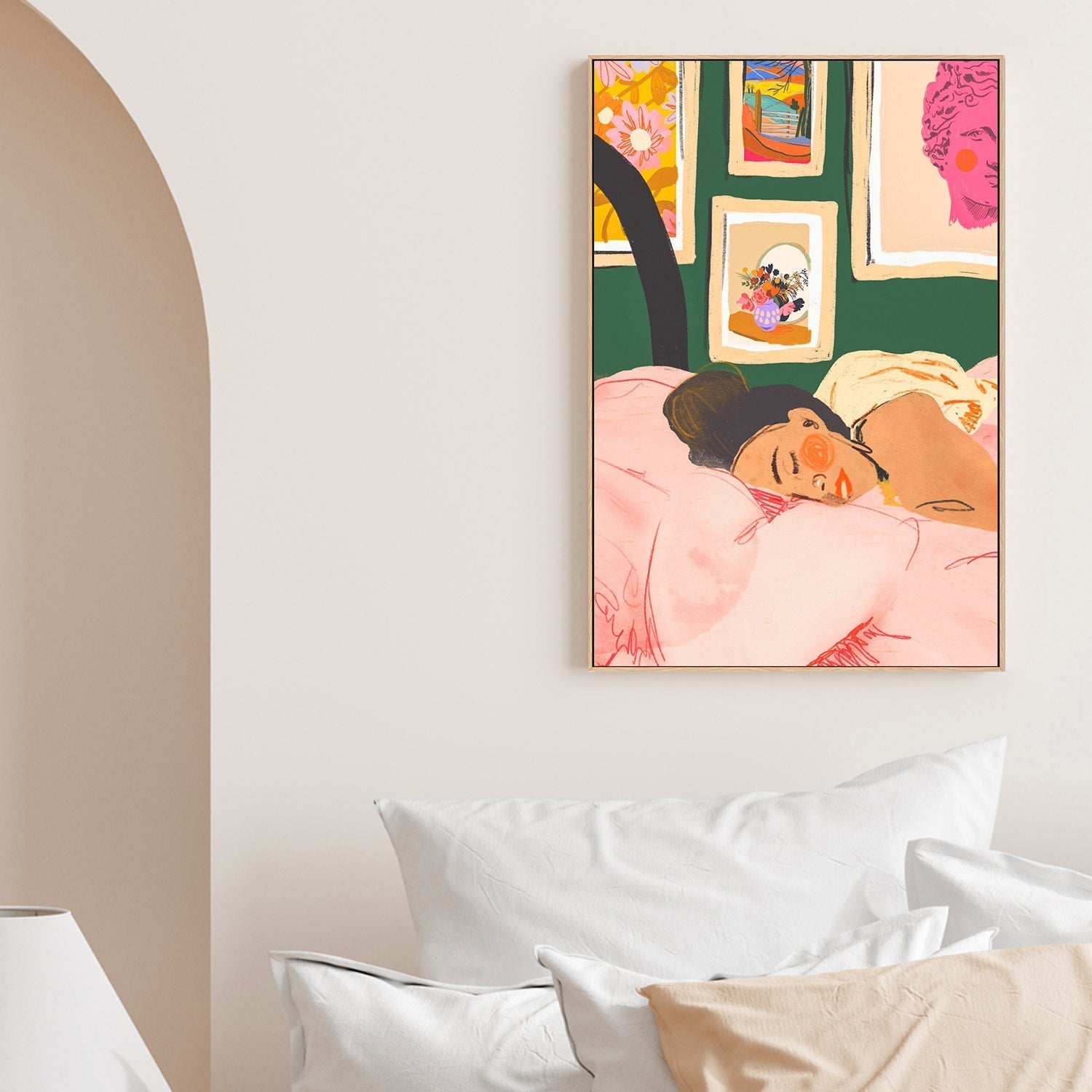 wall-art-print-canvas-poster-framed-Still Asleep , By Gigi Rosado-GIOIA-WALL-ART