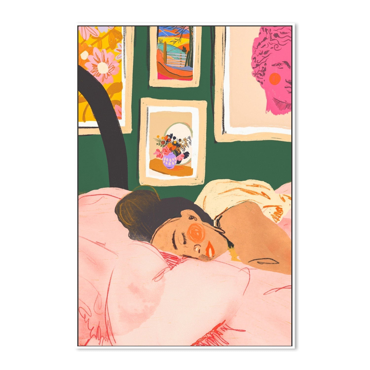 wall-art-print-canvas-poster-framed-Still Asleep , By Gigi Rosado-GIOIA-WALL-ART