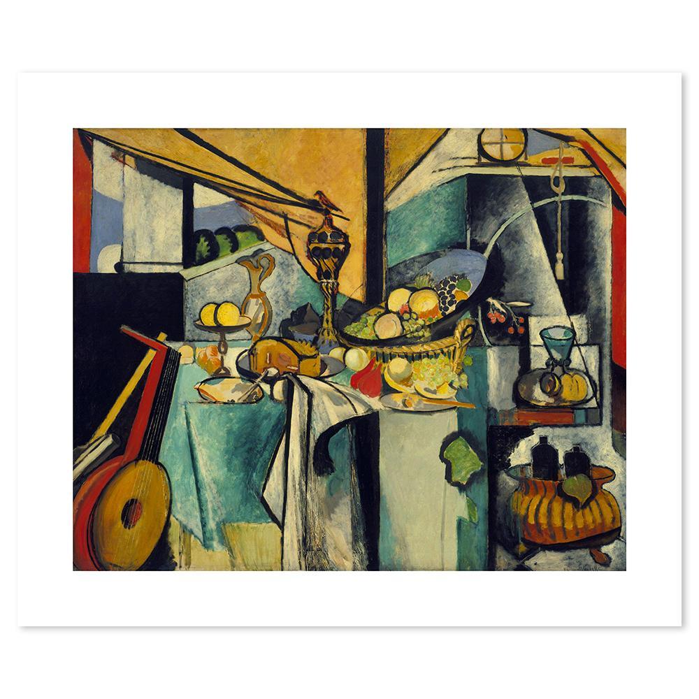 wall-art-print-canvas-poster-framed-Still Life After Jan Davidsz. De Heem'S La Desserte, By Henri Matisse-by-Gioia Wall Art-Gioia Wall Art