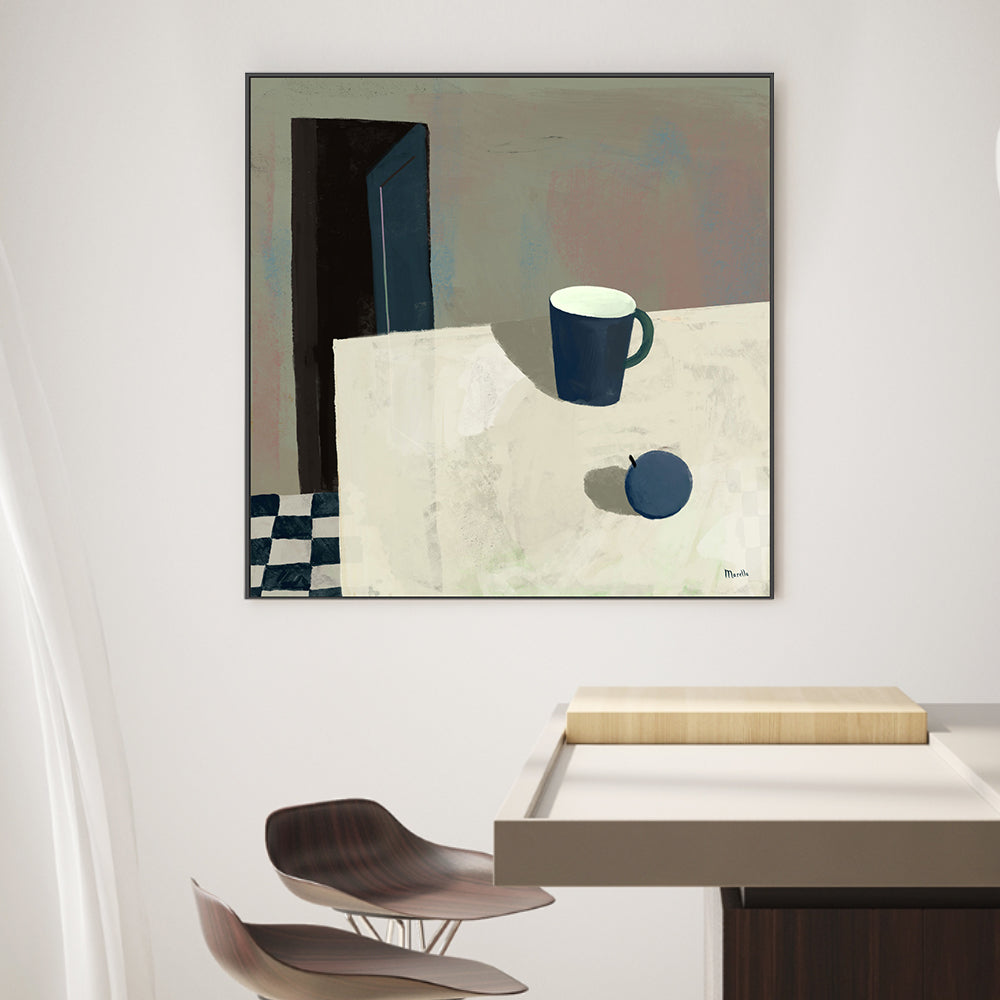 wall-art-print-canvas-poster-framed-Still Life With Blue Mug , By Marco Marella-2