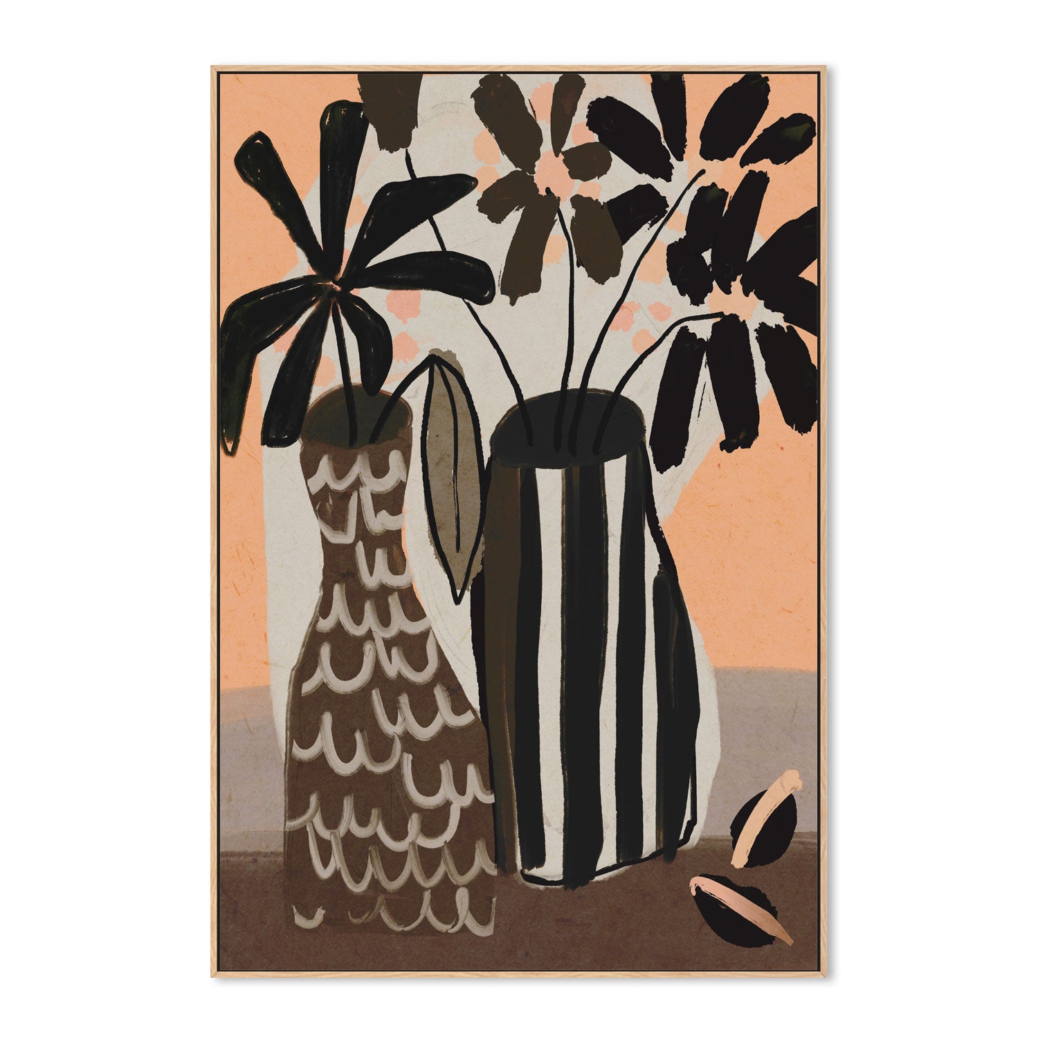 wall-art-print-canvas-poster-framed-Still Life With Vases-4