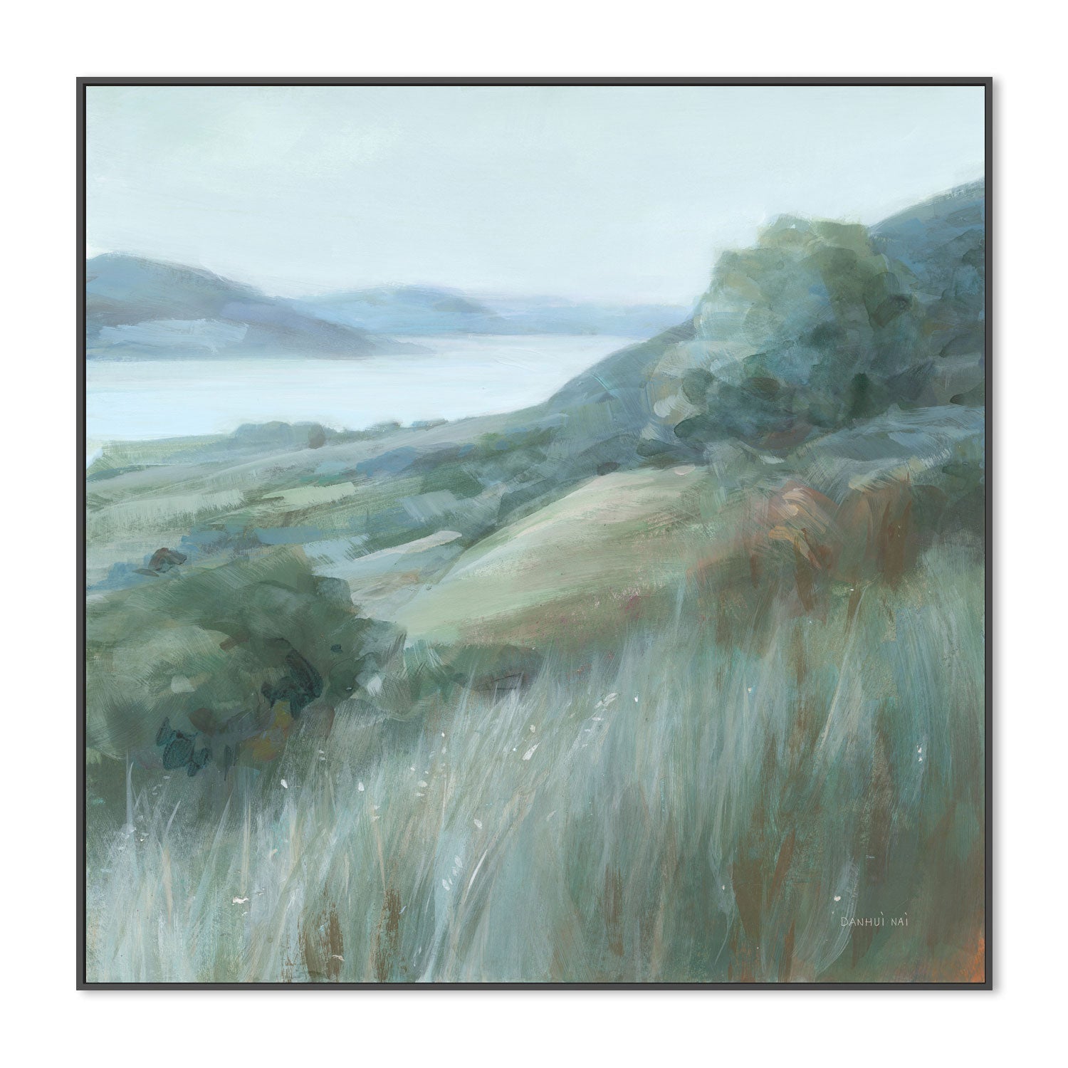 wall-art-print-canvas-poster-framed-Stillness Hill , By Danhui Nai-3