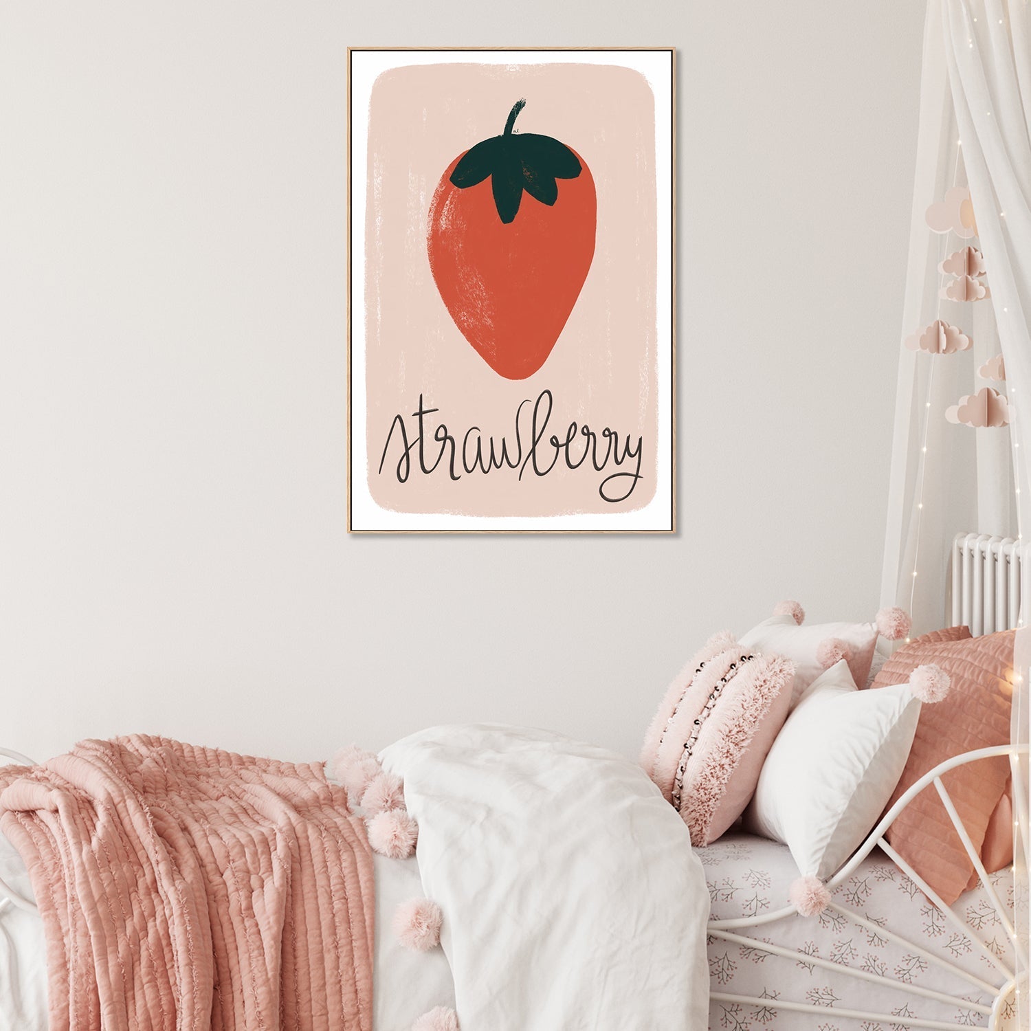 wall-art-print-canvas-poster-framed-Strawberry , By Menina Lisboa-2