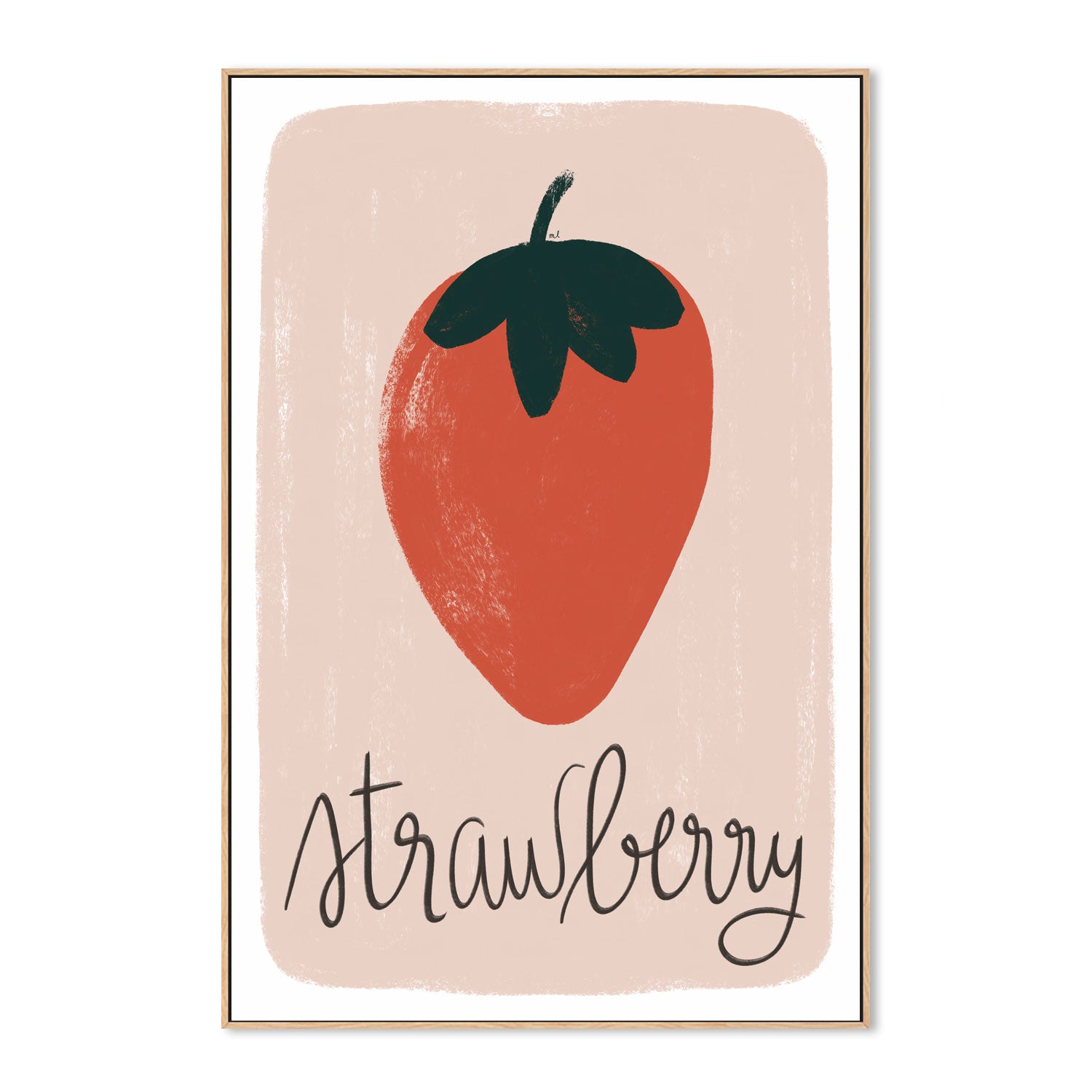 wall-art-print-canvas-poster-framed-Strawberry , By Menina Lisboa-4