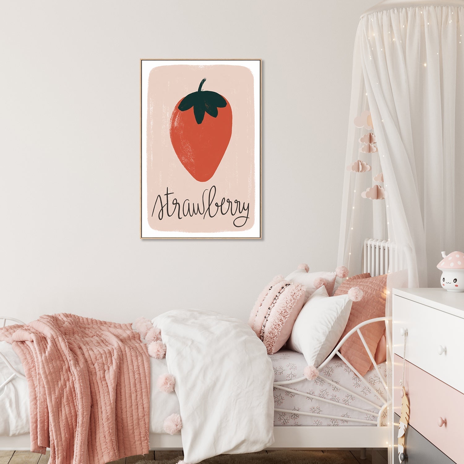 wall-art-print-canvas-poster-framed-Strawberry , By Menina Lisboa-7