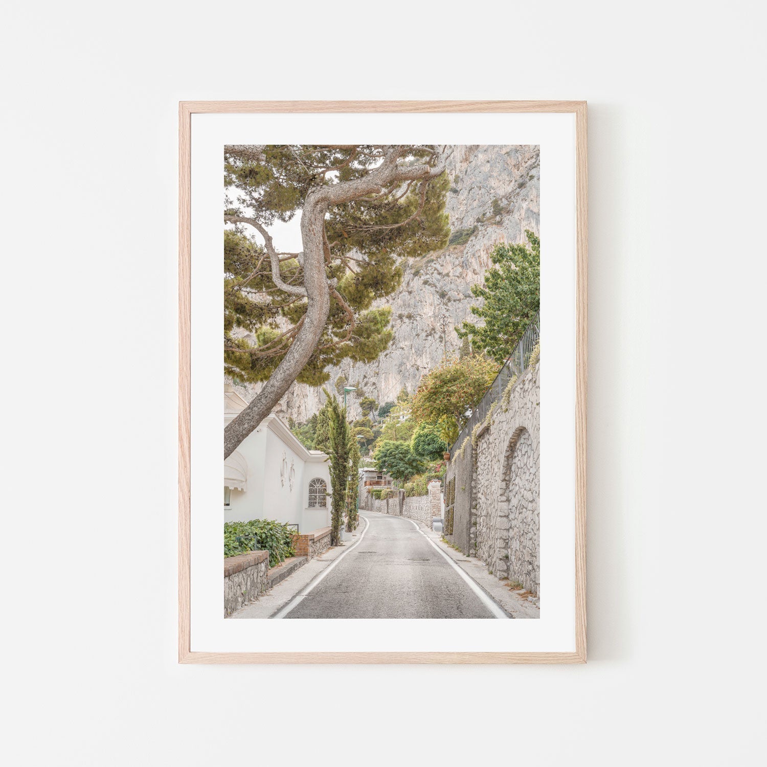 wall-art-print-canvas-poster-framed-Streets of Capri-6