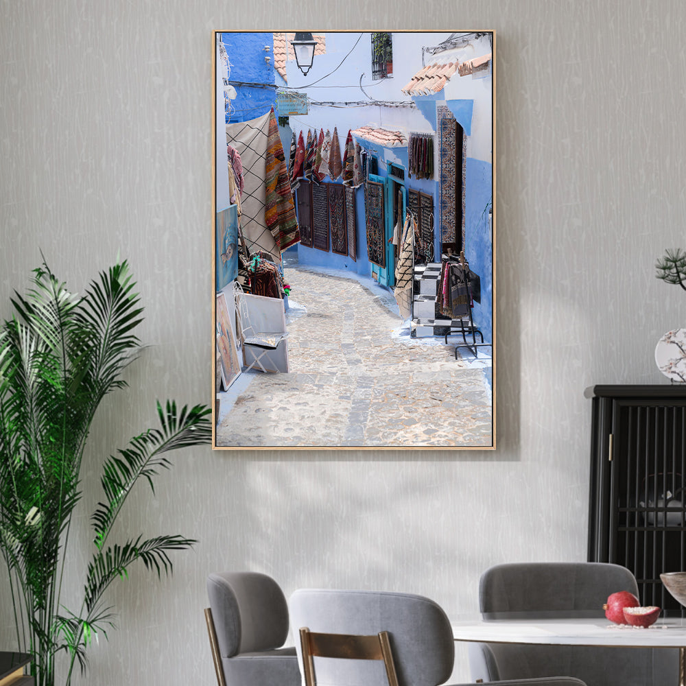 wall-art-print-canvas-poster-framed-Streets Of Morocco , By Josh Silver-2