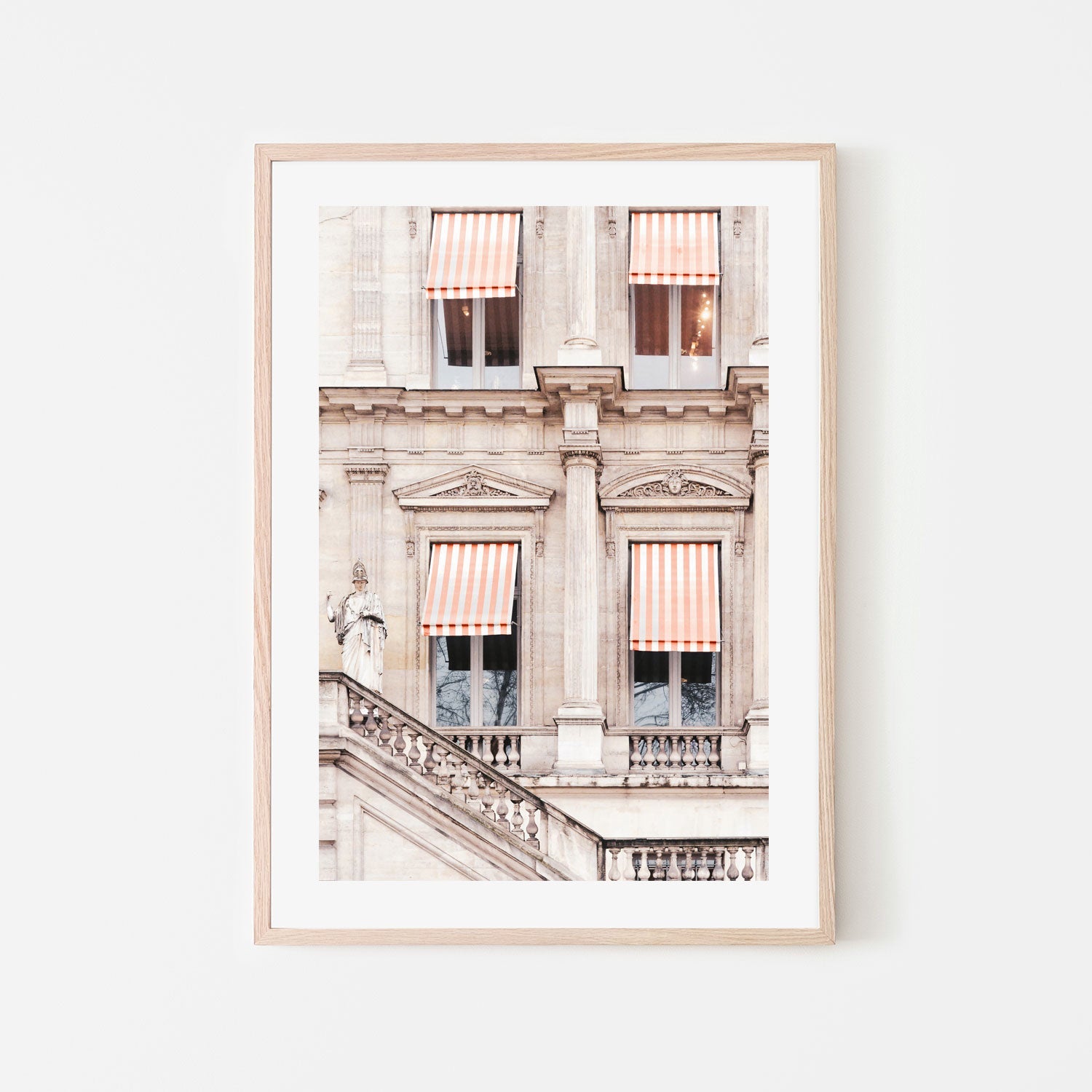 wall-art-print-canvas-poster-framed-Striped Paris Awning , By Pictufy-6