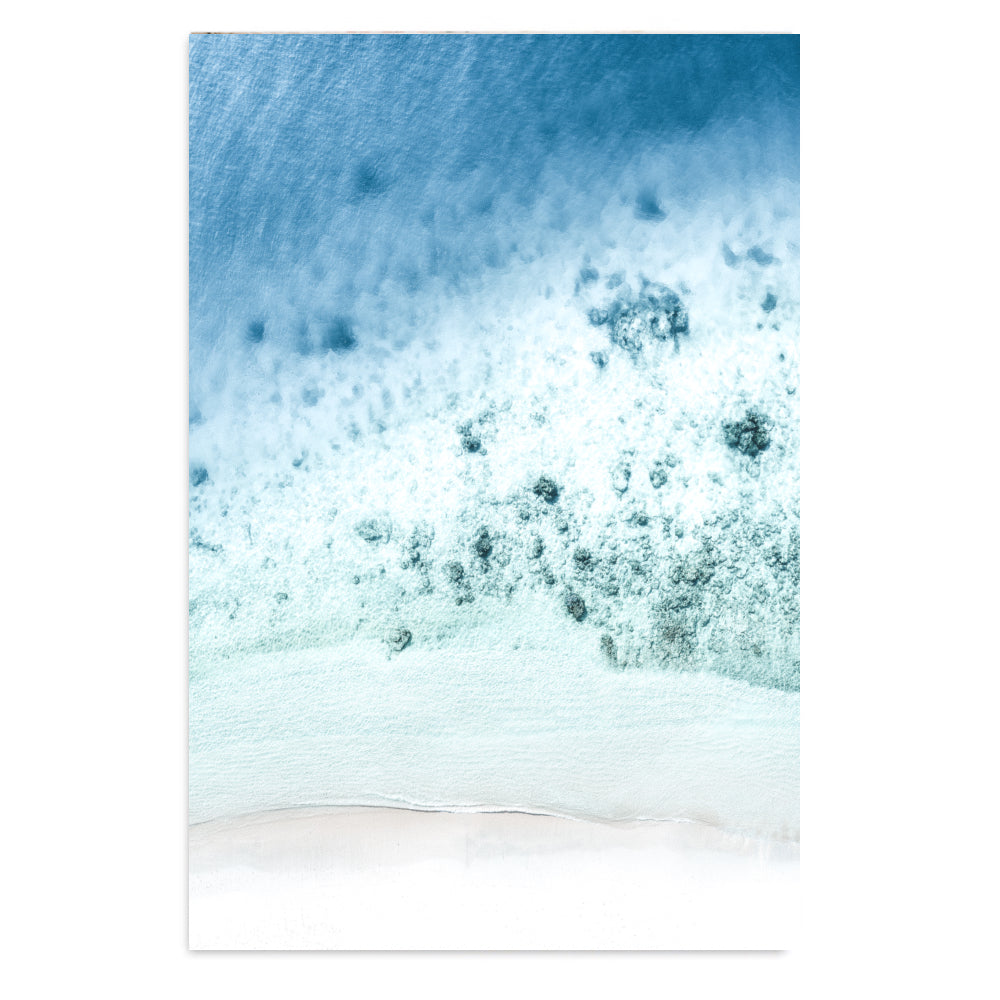 Stunning Shoreline and Blue Sea, Set Of 2-Gioia-Prints-Framed-Canvas-Poster-GIOIA-WALL-ART