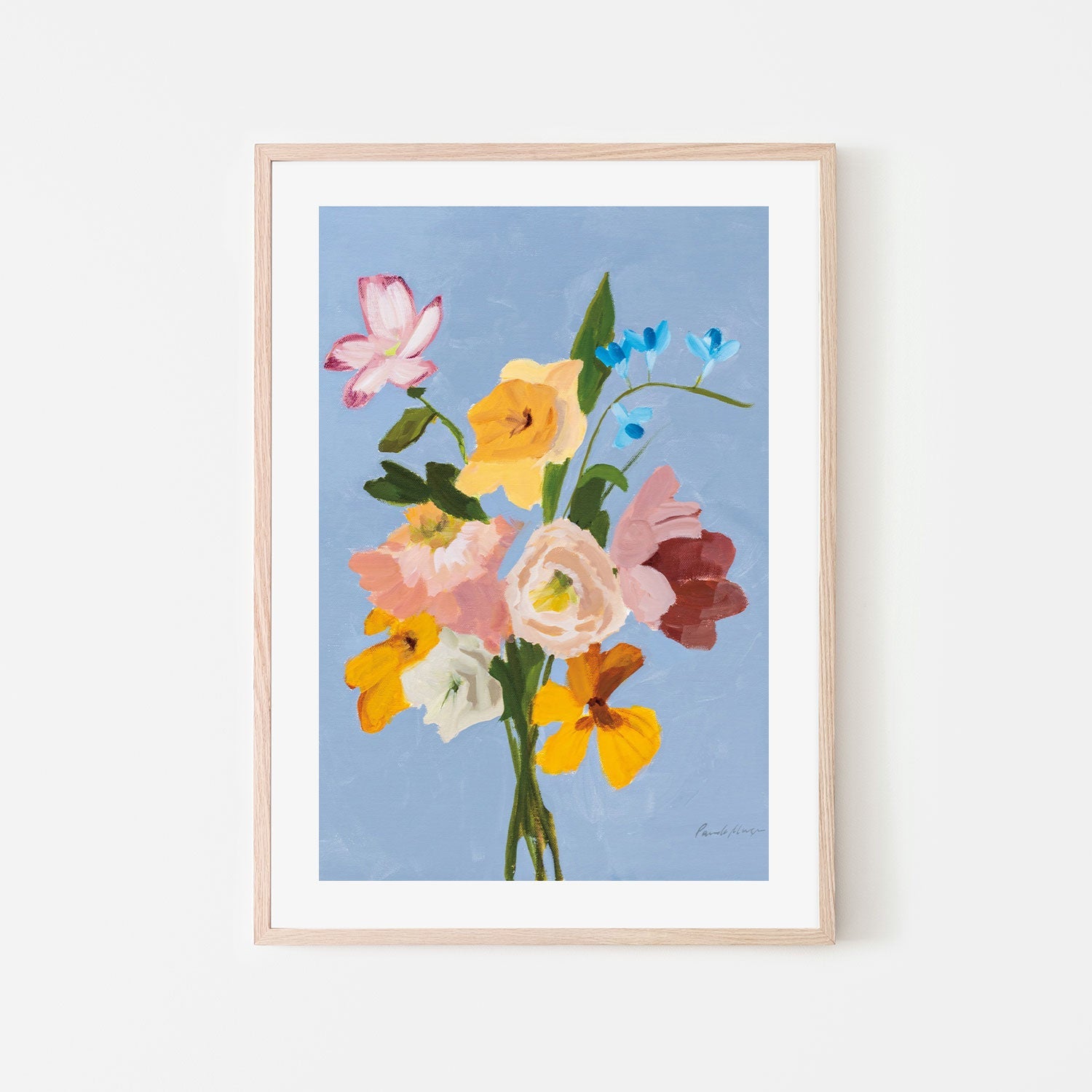 wall-art-print-canvas-poster-framed-Sugar Flowers-by-Pamela Munger-Gioia Wall Art