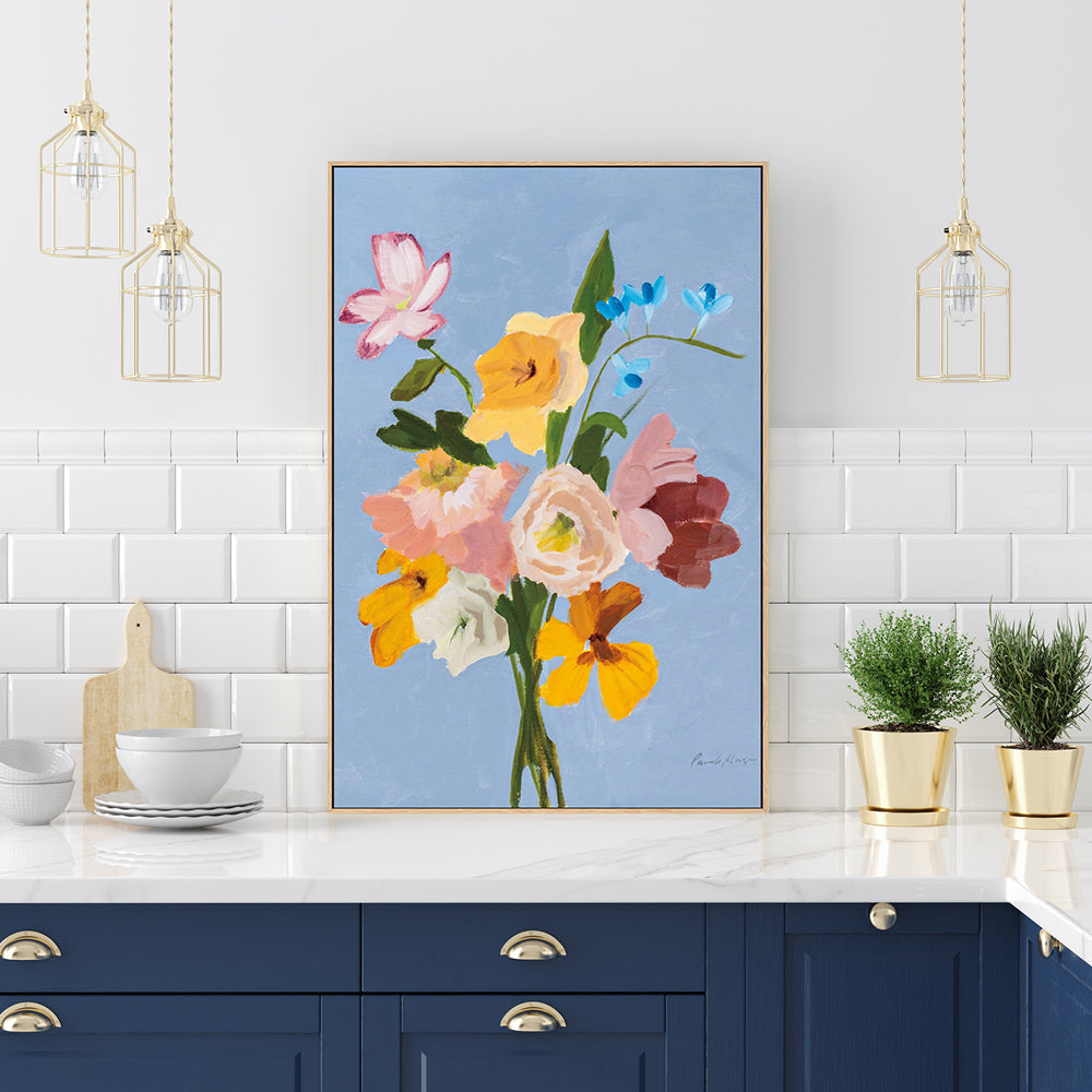 wall-art-print-canvas-poster-framed-Sugar Flowers-by-Pamela Munger-Gioia Wall Art