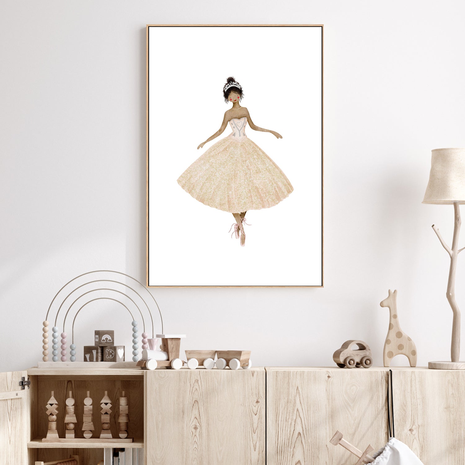 wall-art-print-canvas-poster-framed-Sugar Plum Fairy , By Leah Straatsma-2