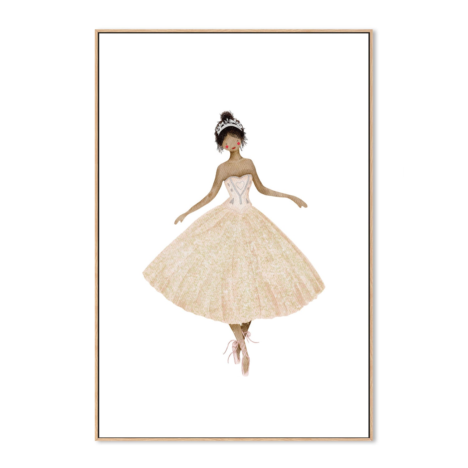 wall-art-print-canvas-poster-framed-Sugar Plum Fairy , By Leah Straatsma-4