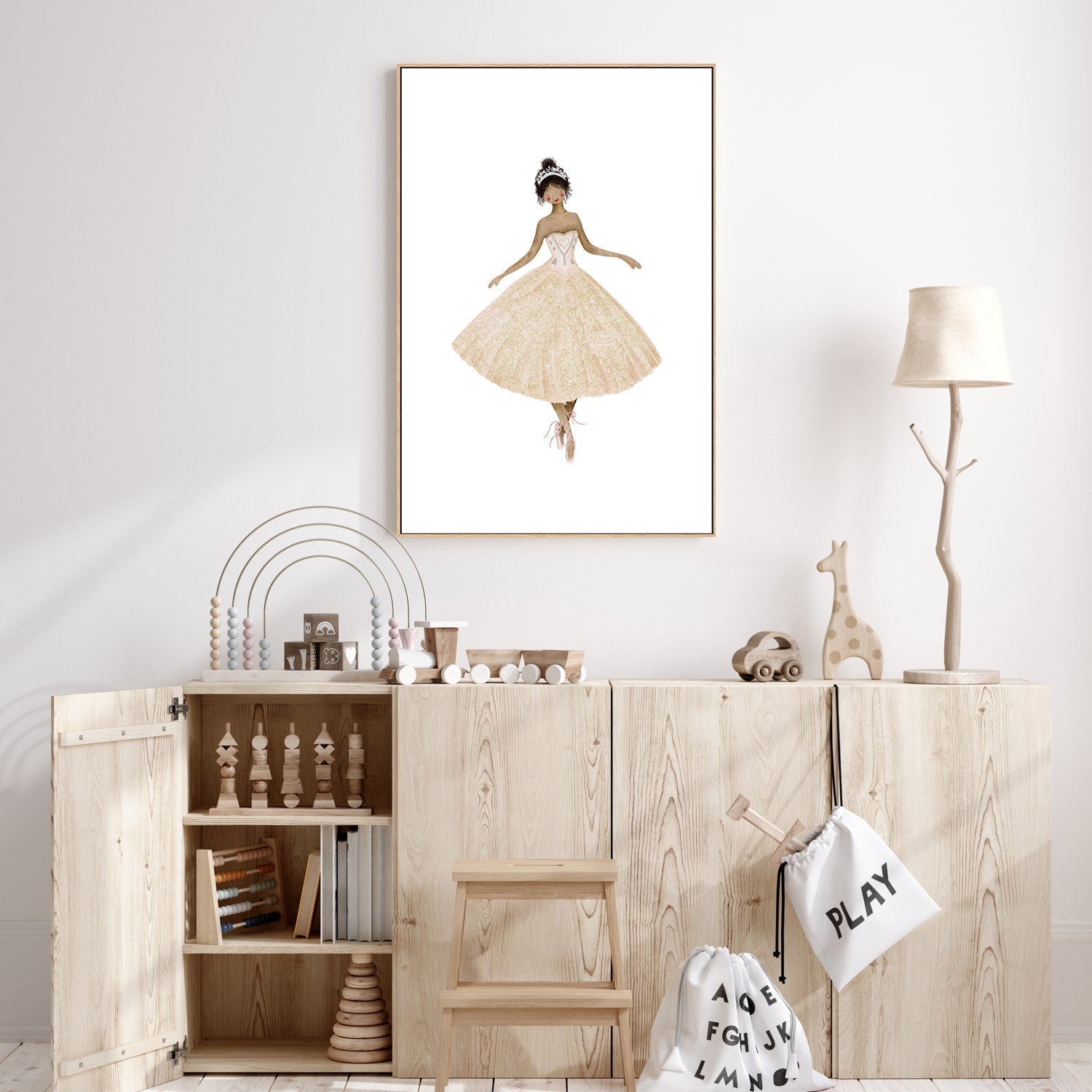 wall-art-print-canvas-poster-framed-Sugar Plum Fairy , By Leah Straatsma-7