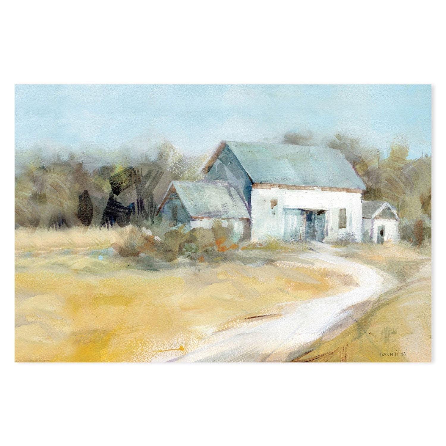 wall-art-print-canvas-poster-framed-Summer Barn-by-Danhui Nai-Gioia Wall Art