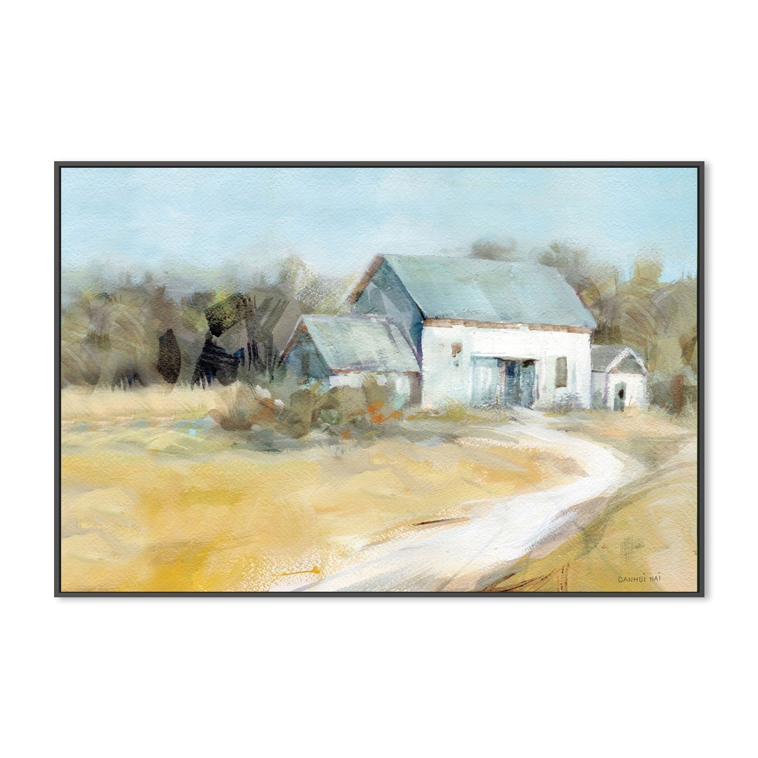 wall-art-print-canvas-poster-framed-Summer Barn-by-Danhui Nai-Gioia Wall Art