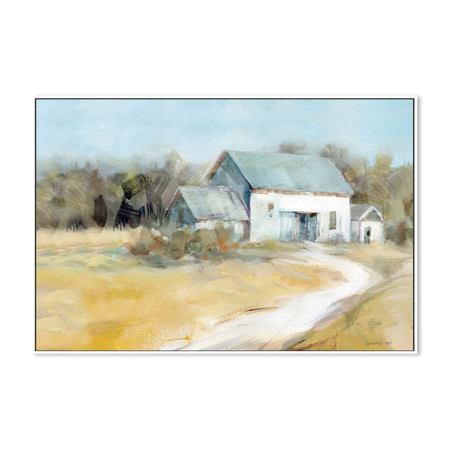 wall-art-print-canvas-poster-framed-Summer Barn-by-Danhui Nai-Gioia Wall Art