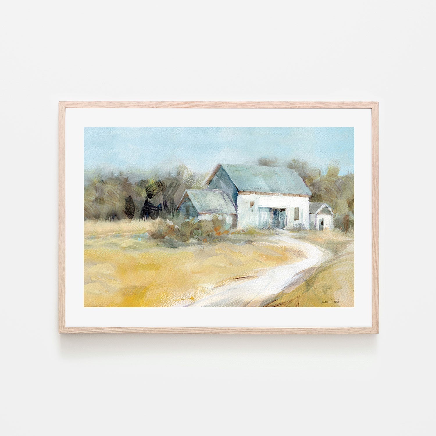 wall-art-print-canvas-poster-framed-Summer Barn-by-Danhui Nai-Gioia Wall Art