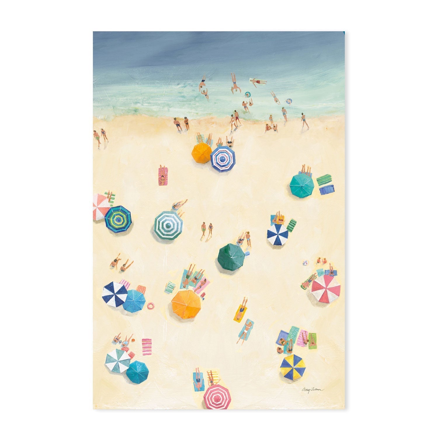 wall-art-print-canvas-poster-framed-Summer Beach Fun , By Avery Tilmon-GIOIA-WALL-ART