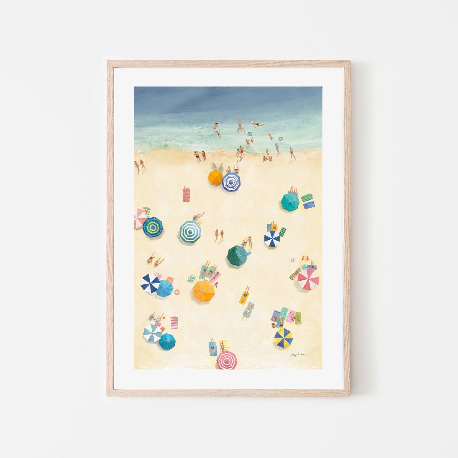 wall-art-print-canvas-poster-framed-Summer Beach Fun , By Avery Tilmon-GIOIA-WALL-ART