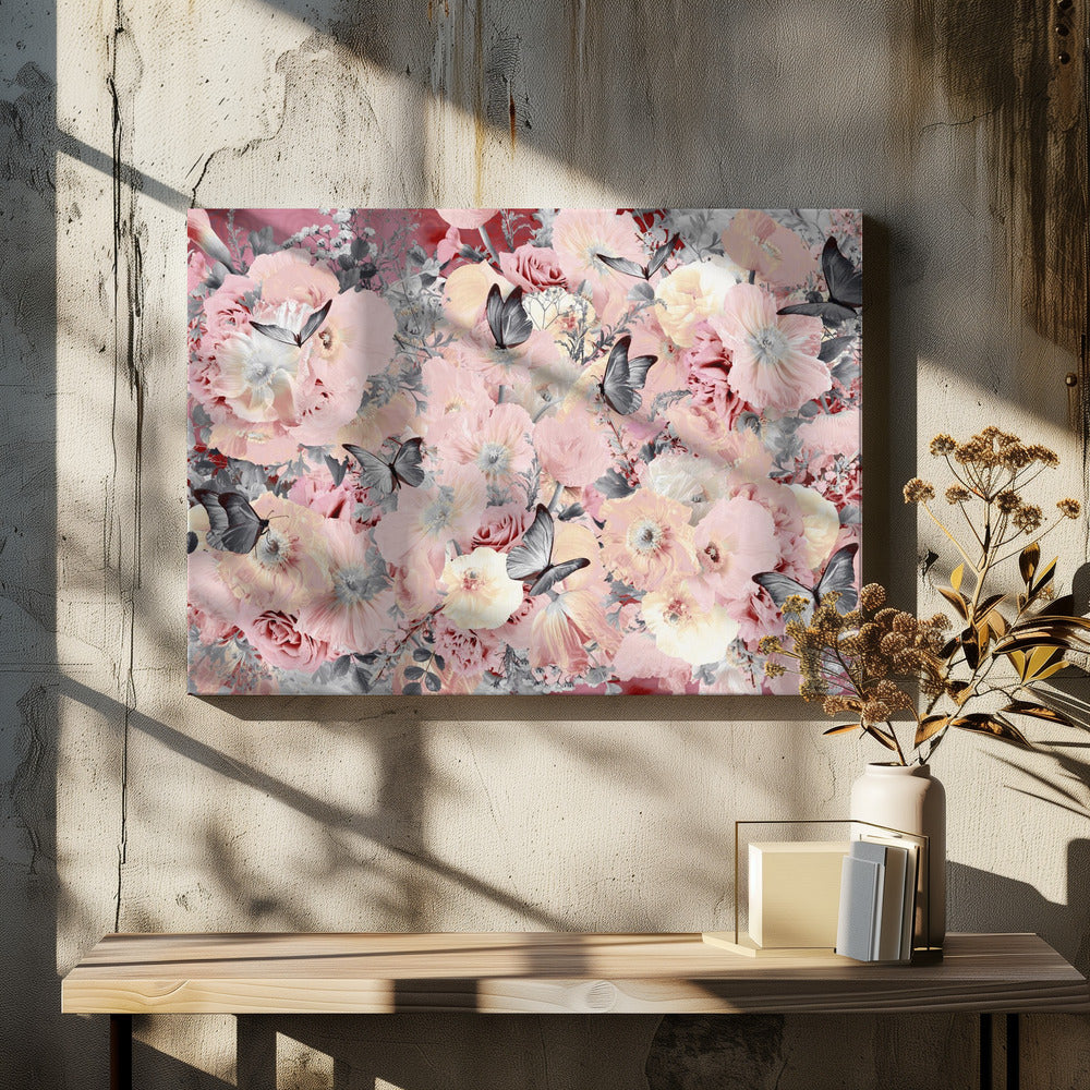 wall-art-print-canvas-poster-framed-Summer Breeze Chinoiserie , By Sue Skellern-2