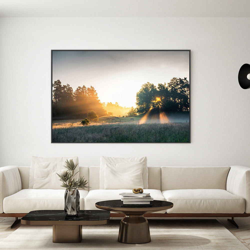 wall-art-print-canvas-poster-framed-Summer Field , By Christian Lindsten-GIOIA-WALL-ART