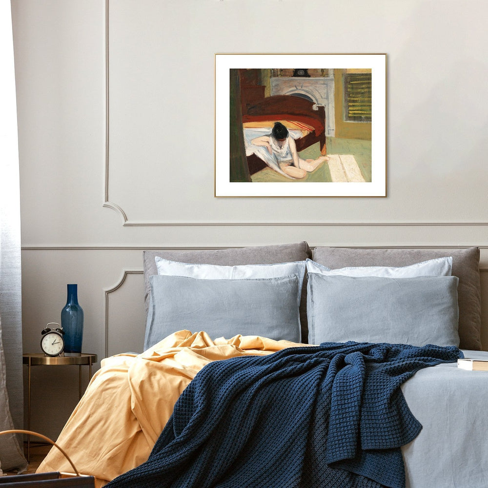 wall-art-print-canvas-poster-framed-Summer Interior, By Edward Hopper-by-Gioia Wall Art-Gioia Wall Art