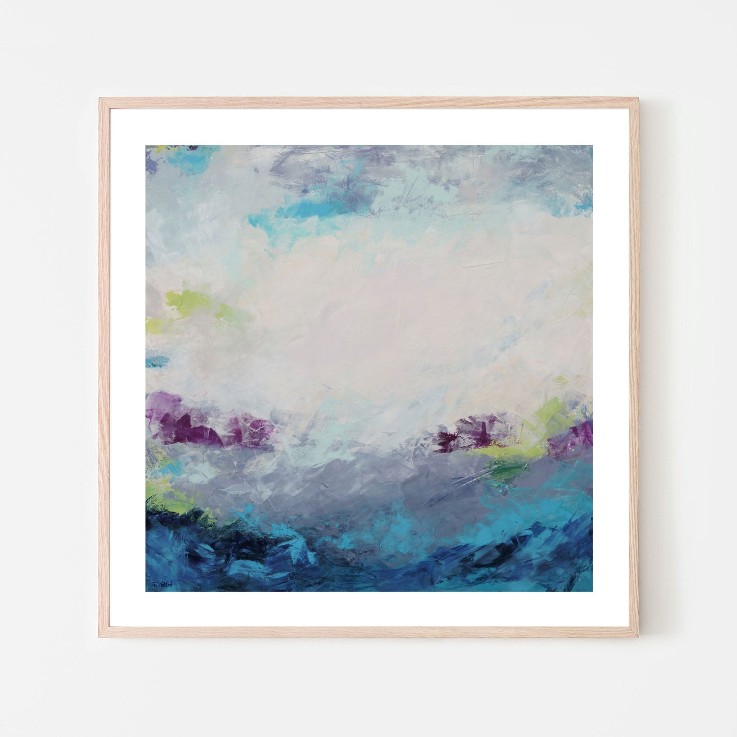 wall-art-print-canvas-poster-framed-Summer Morning by the Sea , By Françoise Wattré-6