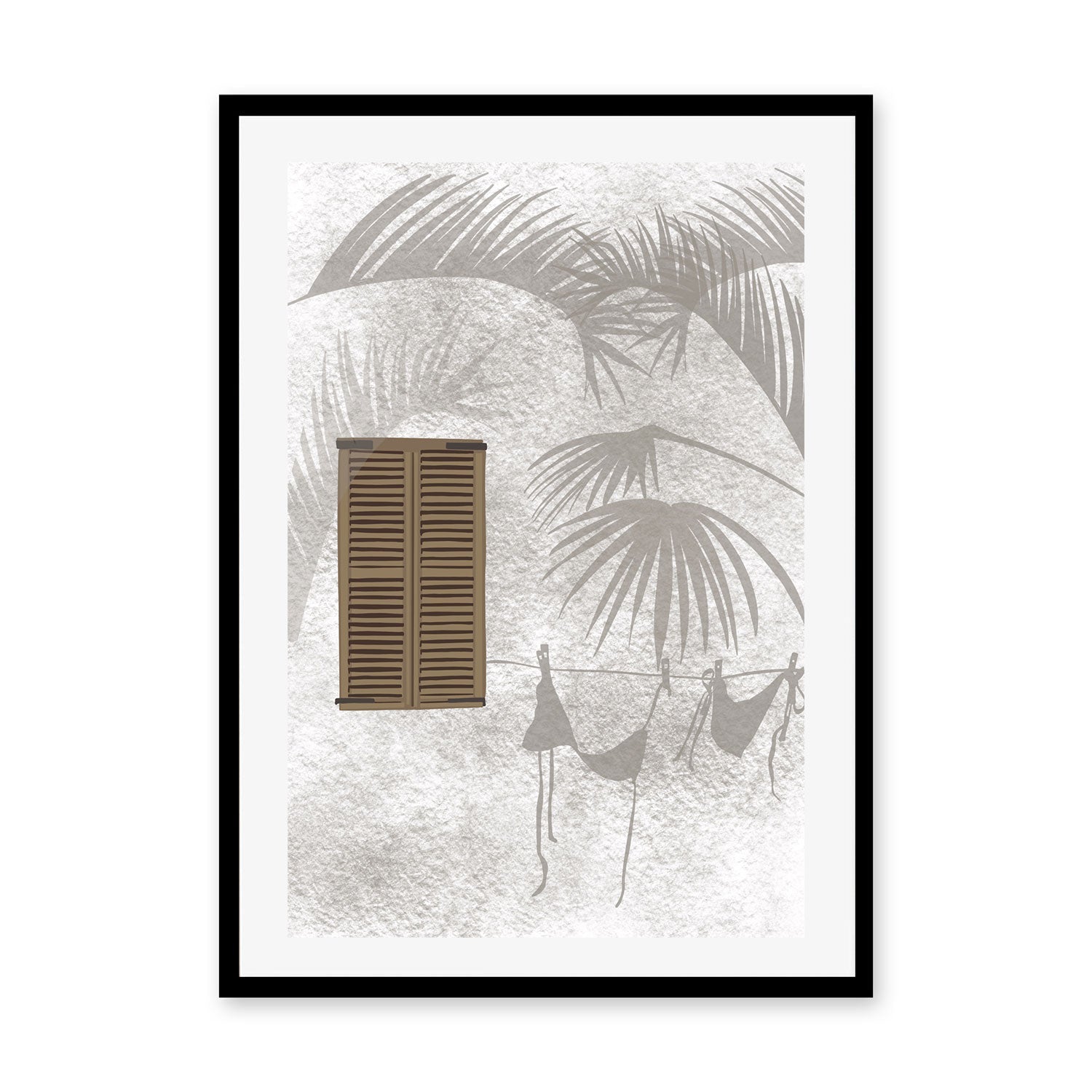 wall-art-print-canvas-poster-framed-Summer Shadows , By Emel Tunaboylu-GIOIA-WALL-ART