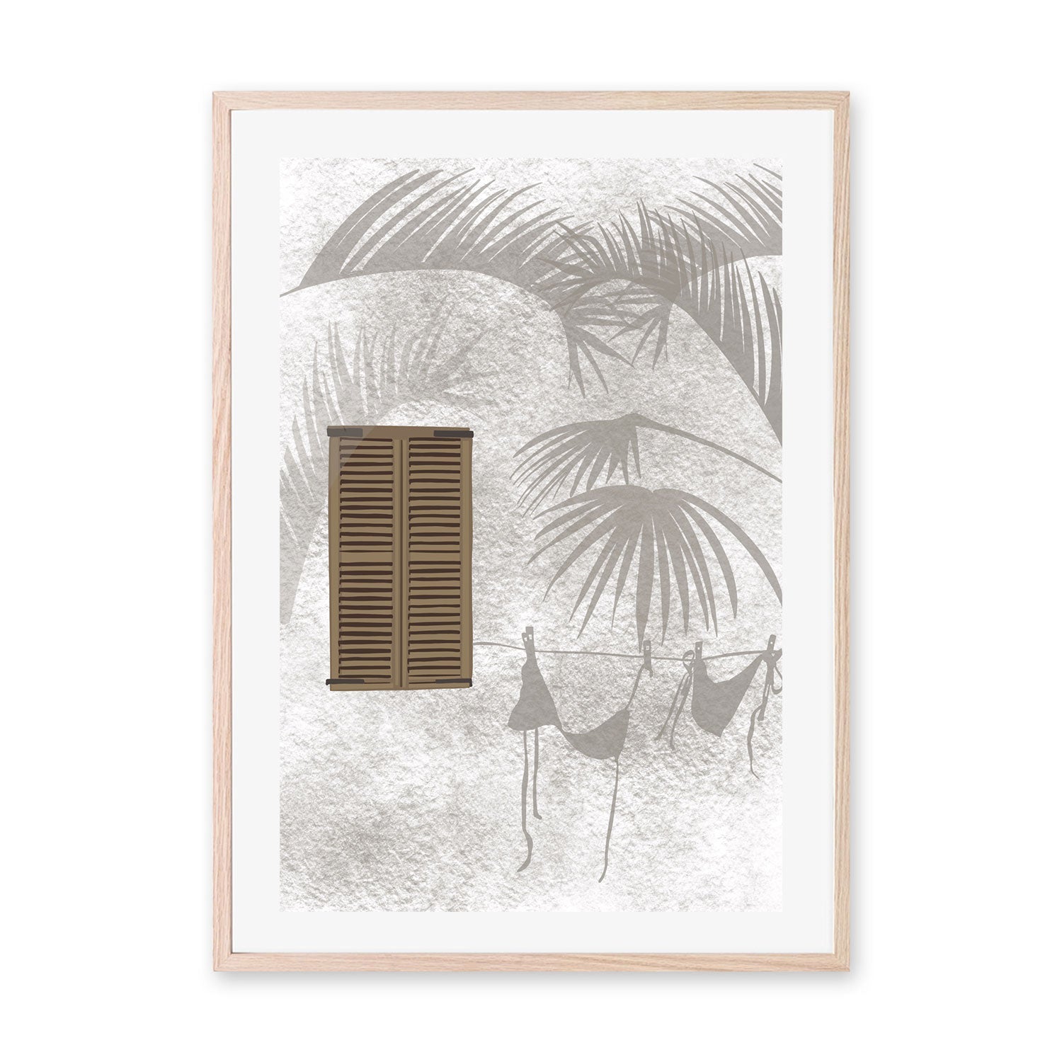 wall-art-print-canvas-poster-framed-Summer Shadows , By Emel Tunaboylu-GIOIA-WALL-ART