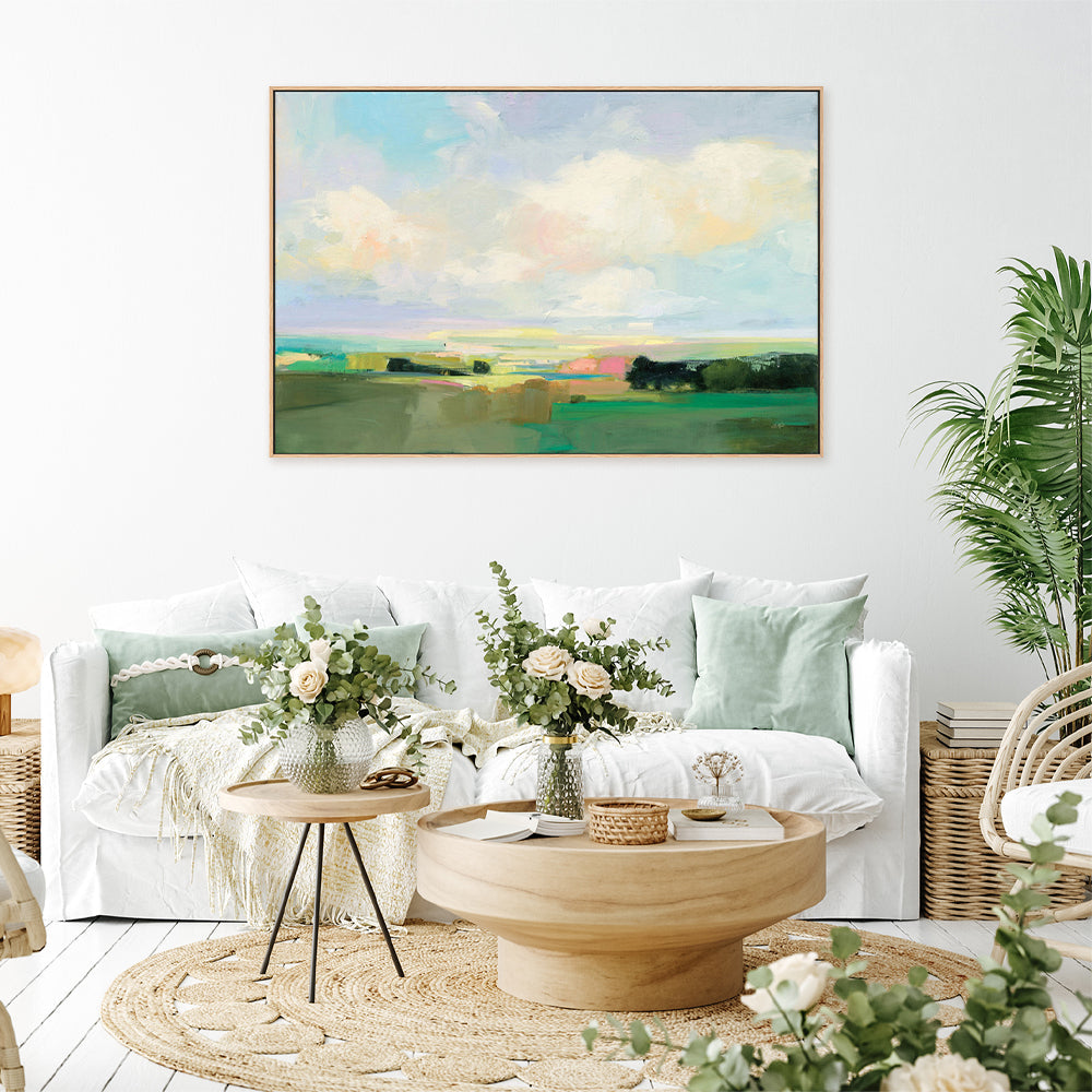 wall-art-print-canvas-poster-framed-Summer Sky, Style A-by-Julia Purinton-Gioia Wall Art