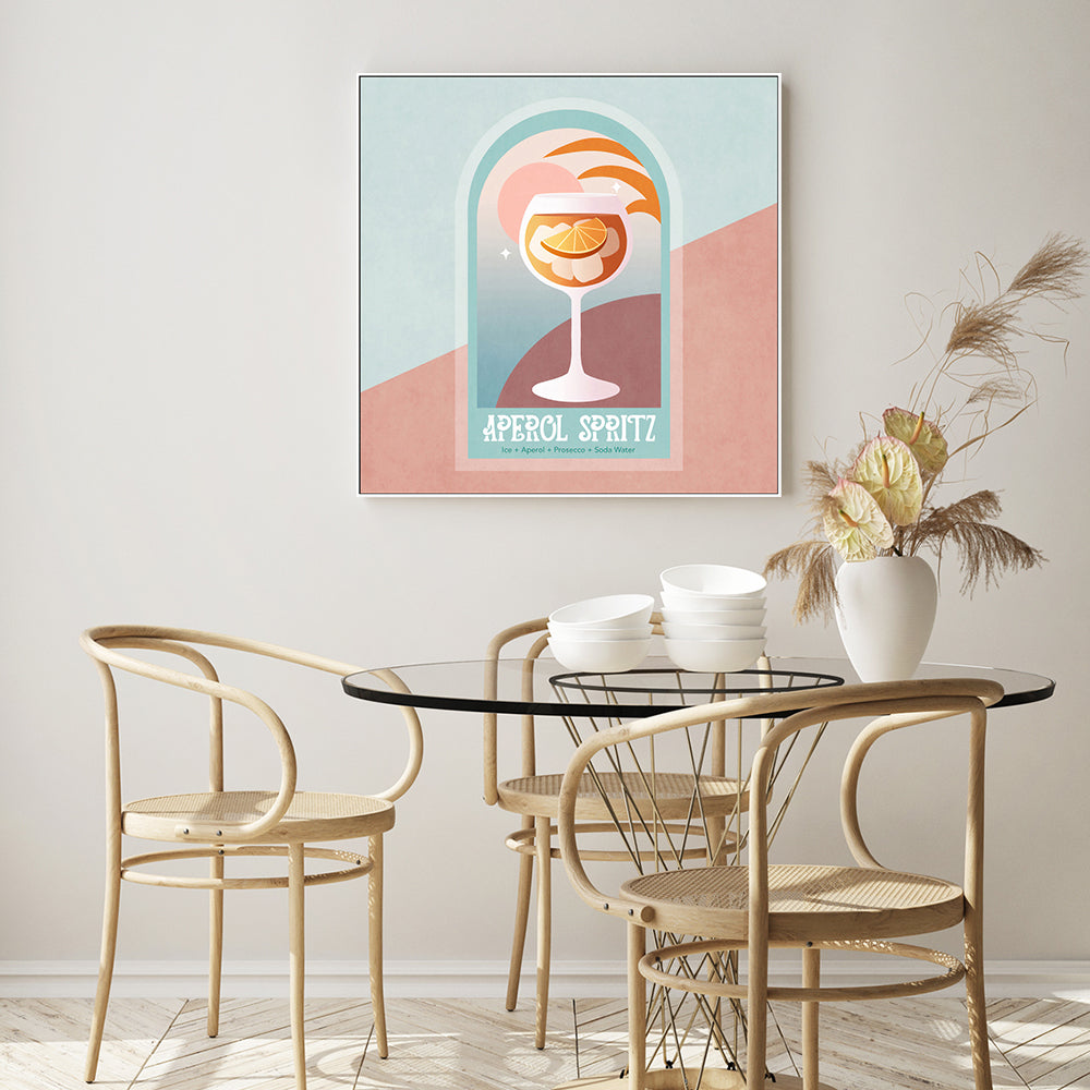 wall-art-print-canvas-poster-framed-Summer Spritz , By Emel Tunaboylu-GIOIA-WALL-ART