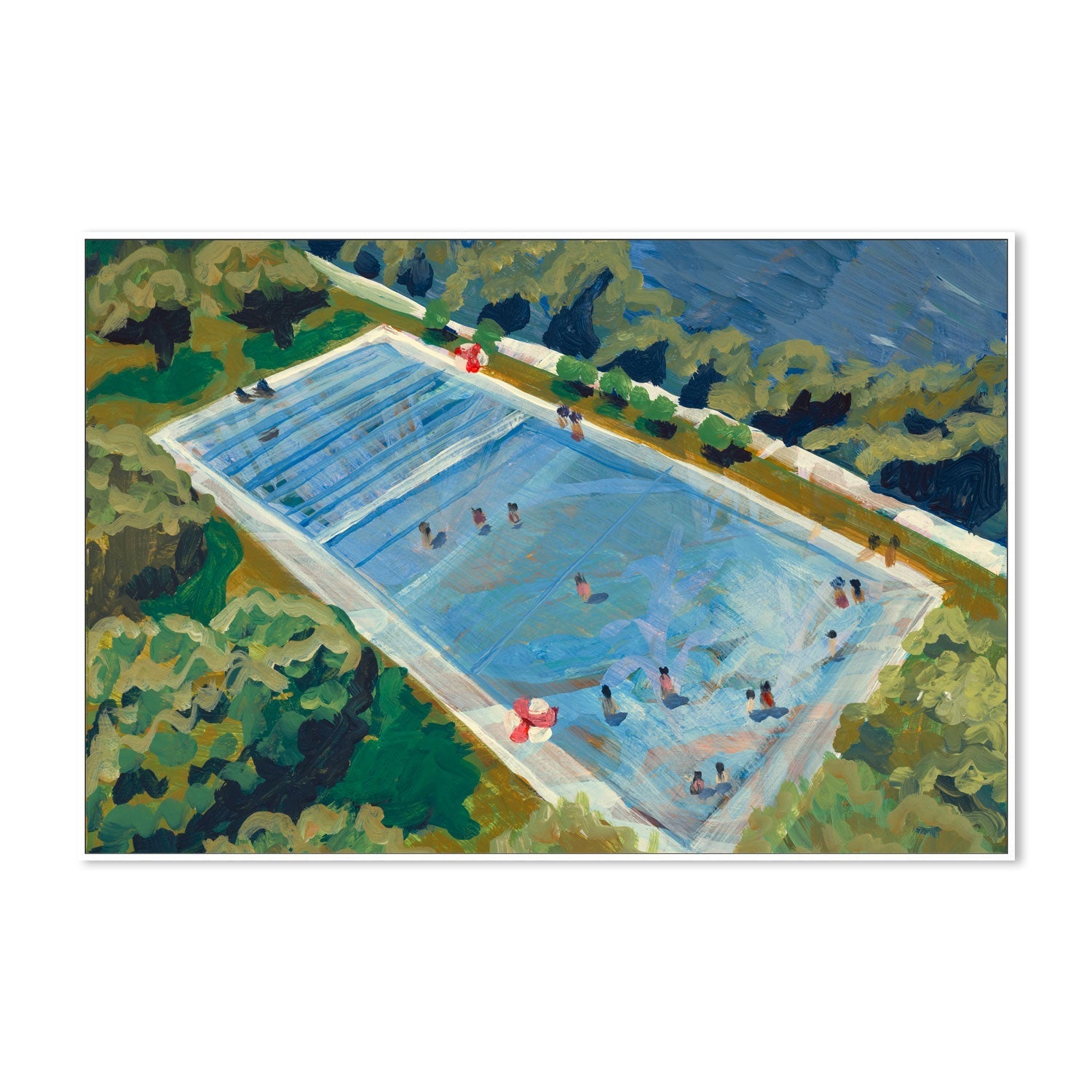 wall-art-print-canvas-poster-framed-Summer Swim , By Eleanor Baker-5